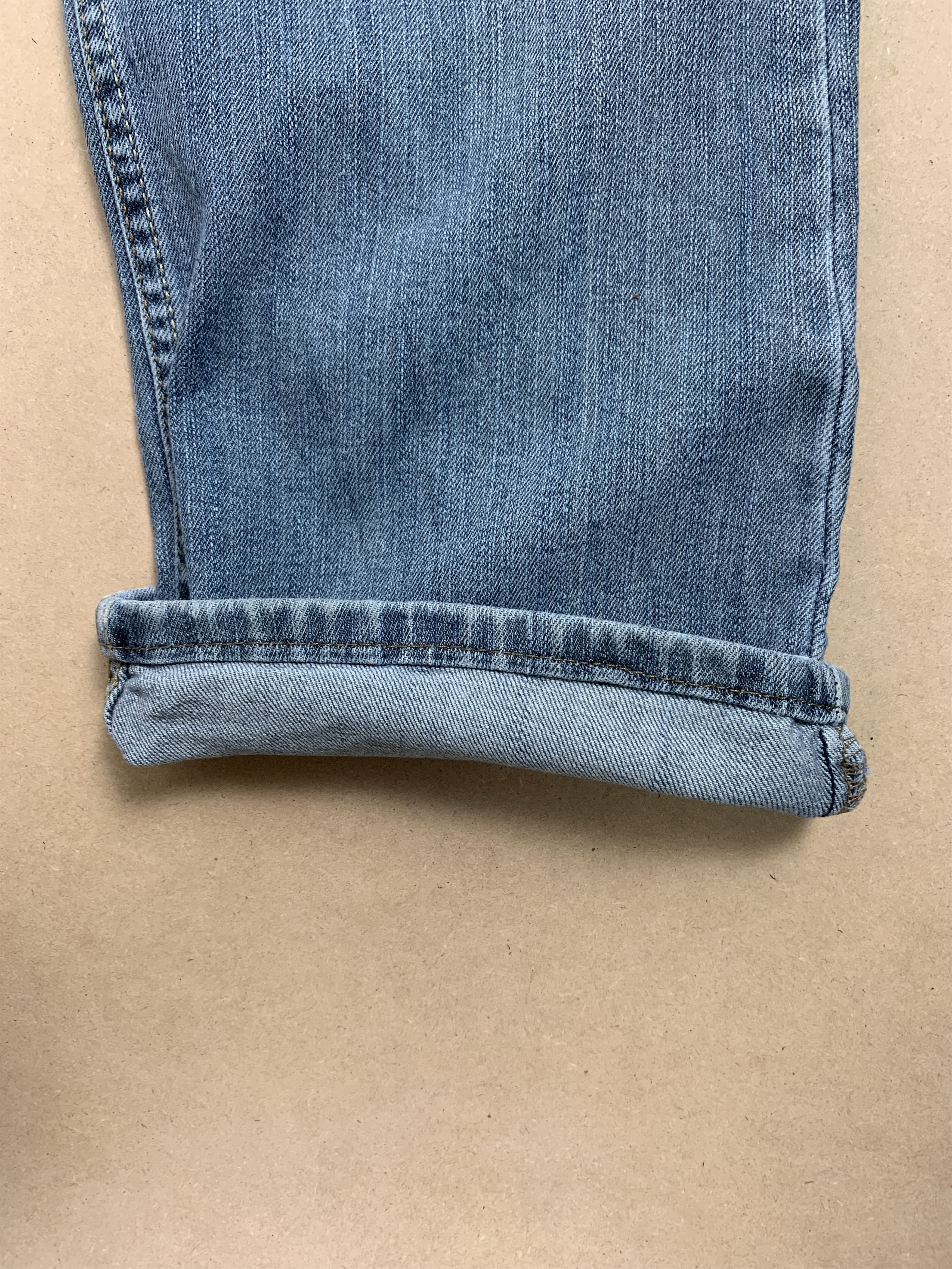 Levi's Vintage SIGNATURE by Levi's Gold Faded Distress Blue Jeans Size US 34 / EU 50 - 4 Thumbnail