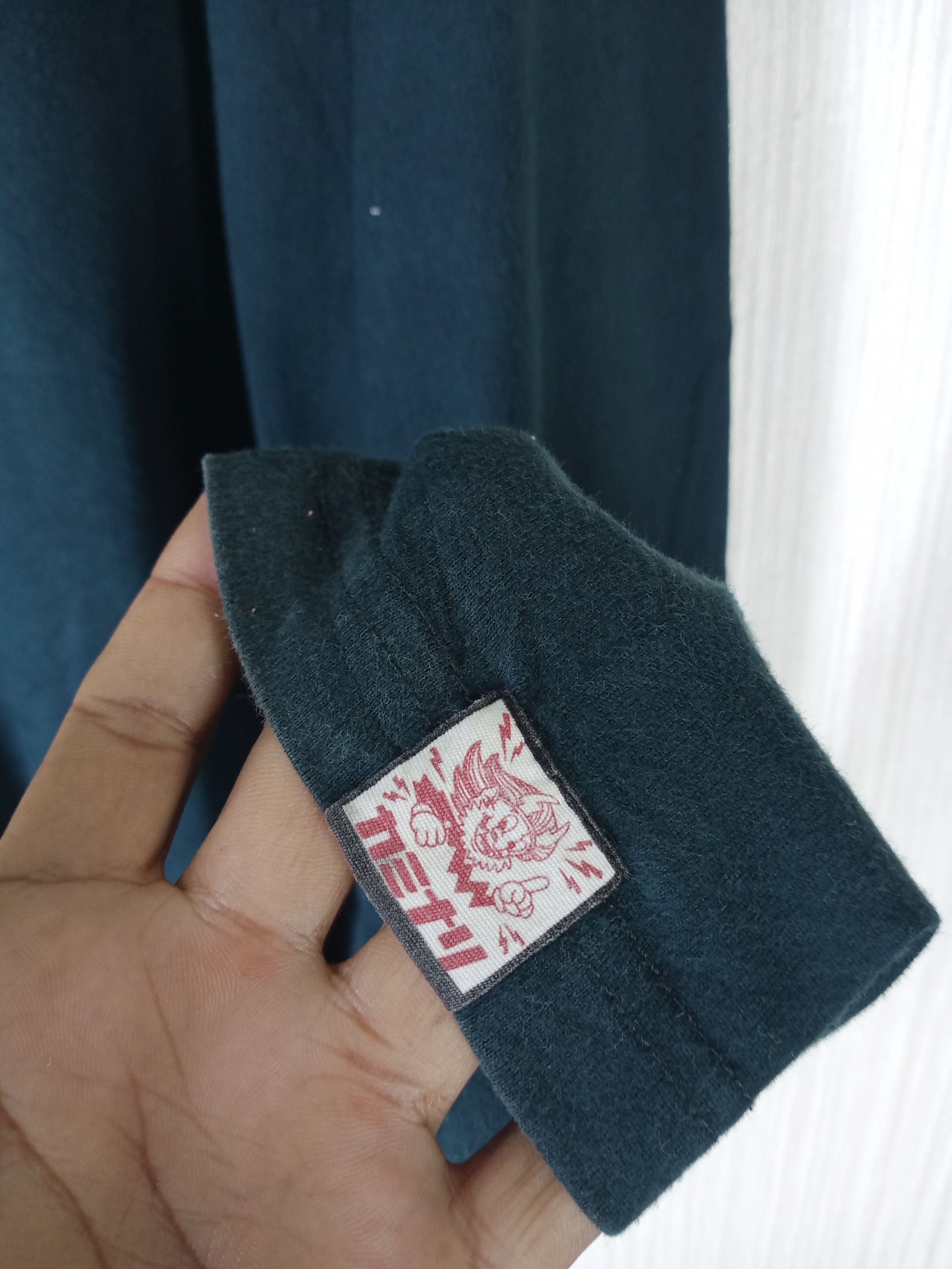 Japanese Brand TED COMPANY X KAMINARI JAPANESE OLD SCHOOL SHOWA MODERN TEE Size US L / EU 52-54 / 3 - 3 Thumbnail
