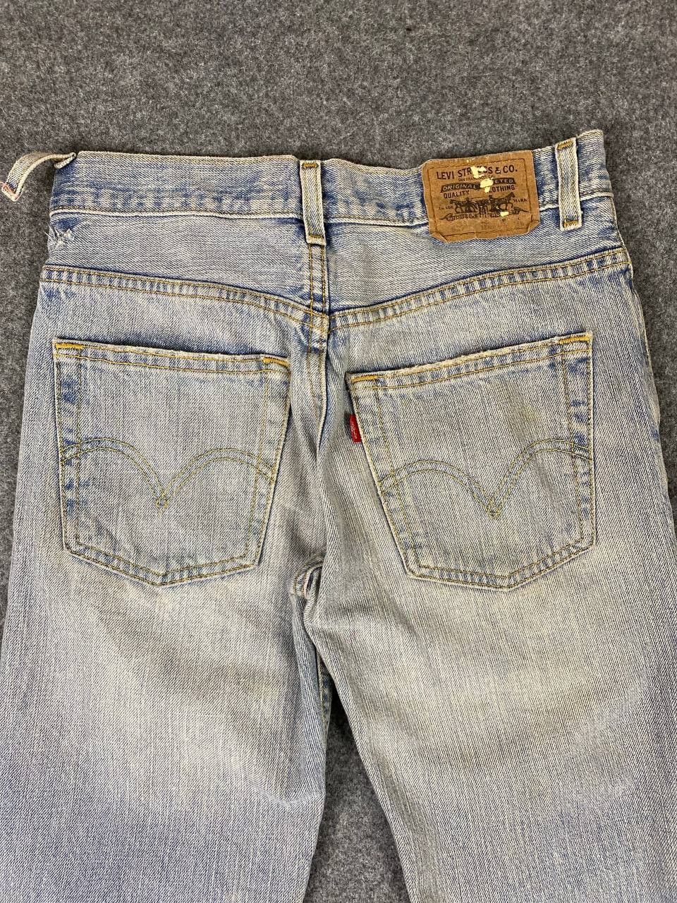 Levi's levis 527 bootcut flare distressed denim Size US 29 - 4 Thumbnail