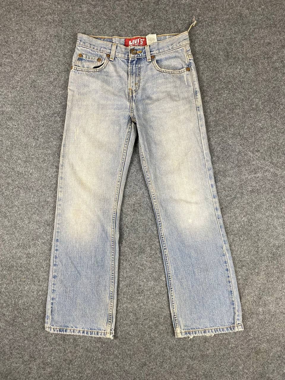 Levi's levis 527 bootcut flare distressed denim Size US 29 - 2 Thumbnail