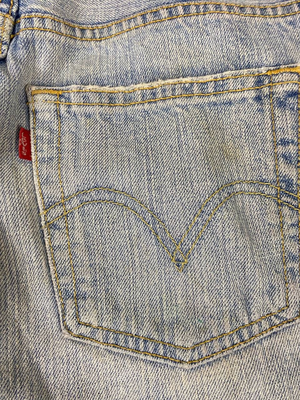 Levi's levis 527 bootcut flare distressed denim Size US 29 - 7 Thumbnail