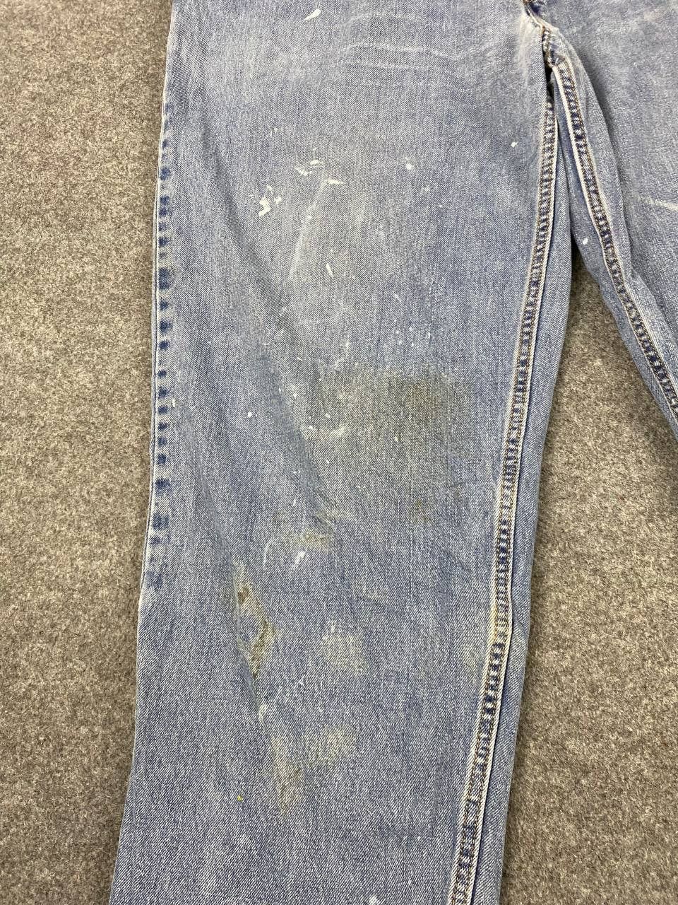 Levi's levis 560 comfort fit paint splatter distressed baggy denim Size US 44 / EU 60 - 12 Thumbnail