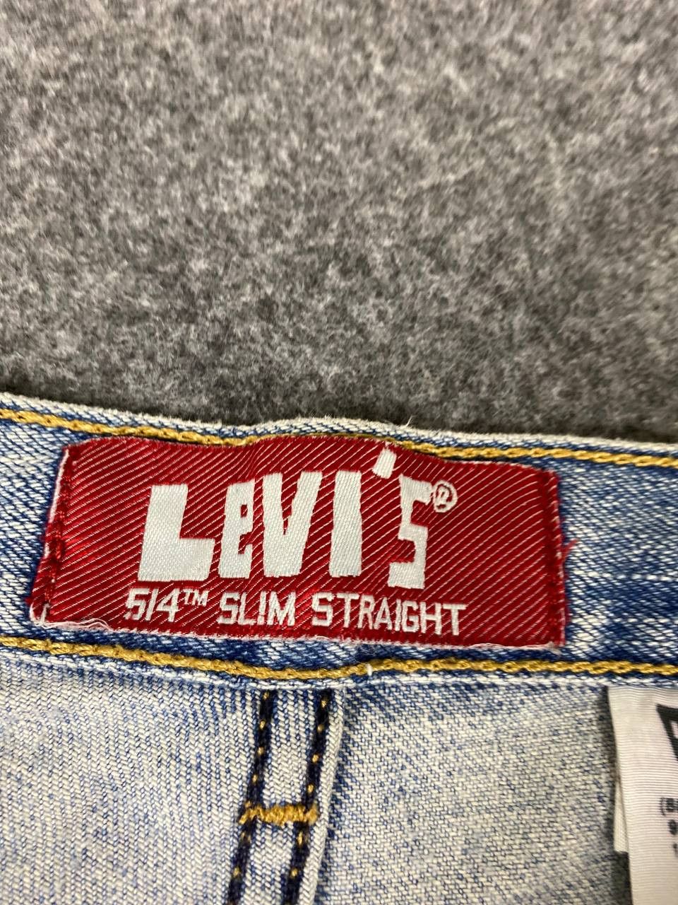 Levi's levis 514 slim straight distressed denim Size US 31 - 16 Thumbnail