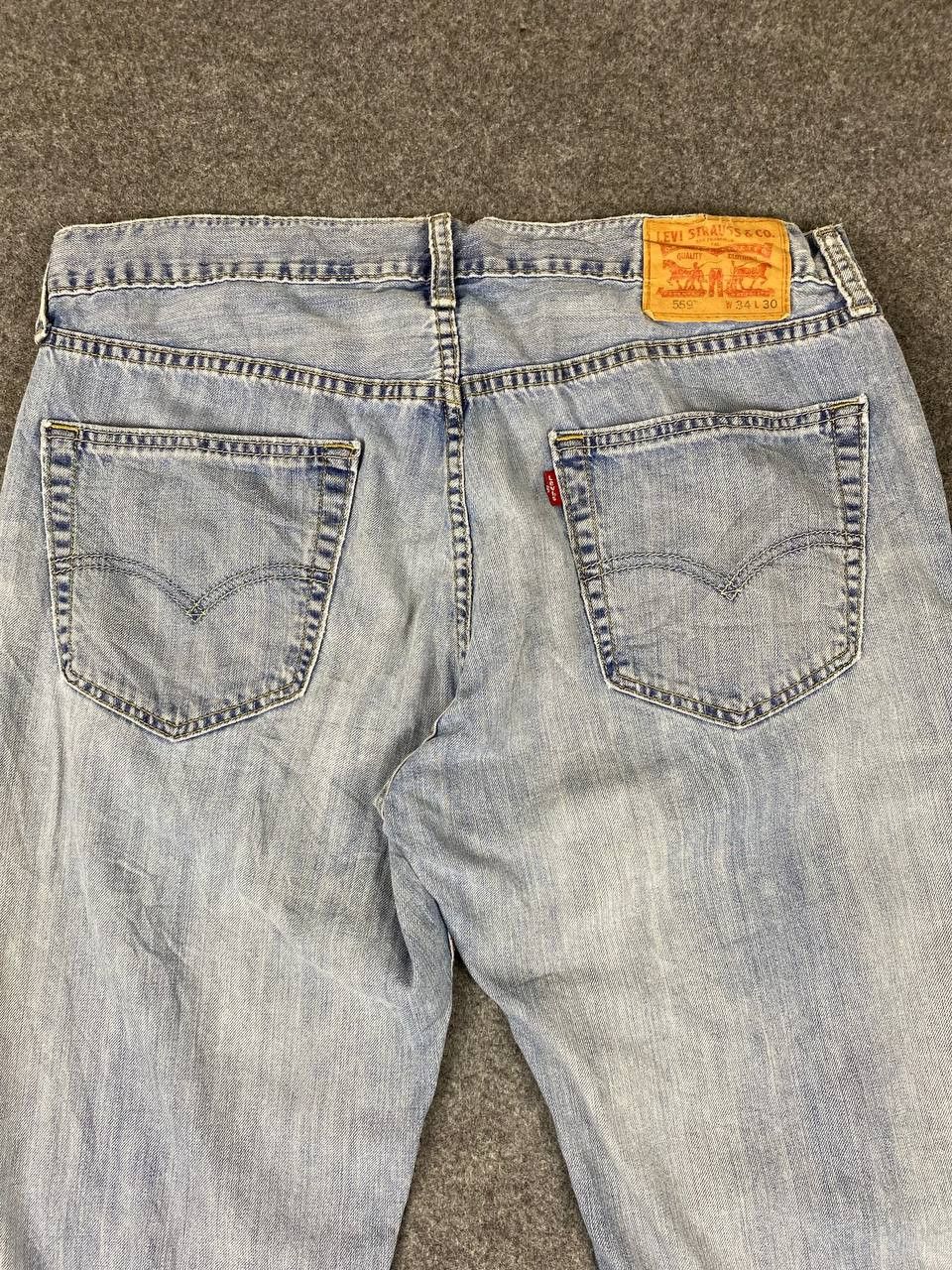 Levi's levis 559 soft distressed denim Size US 36 / EU 52 - 4 Thumbnail