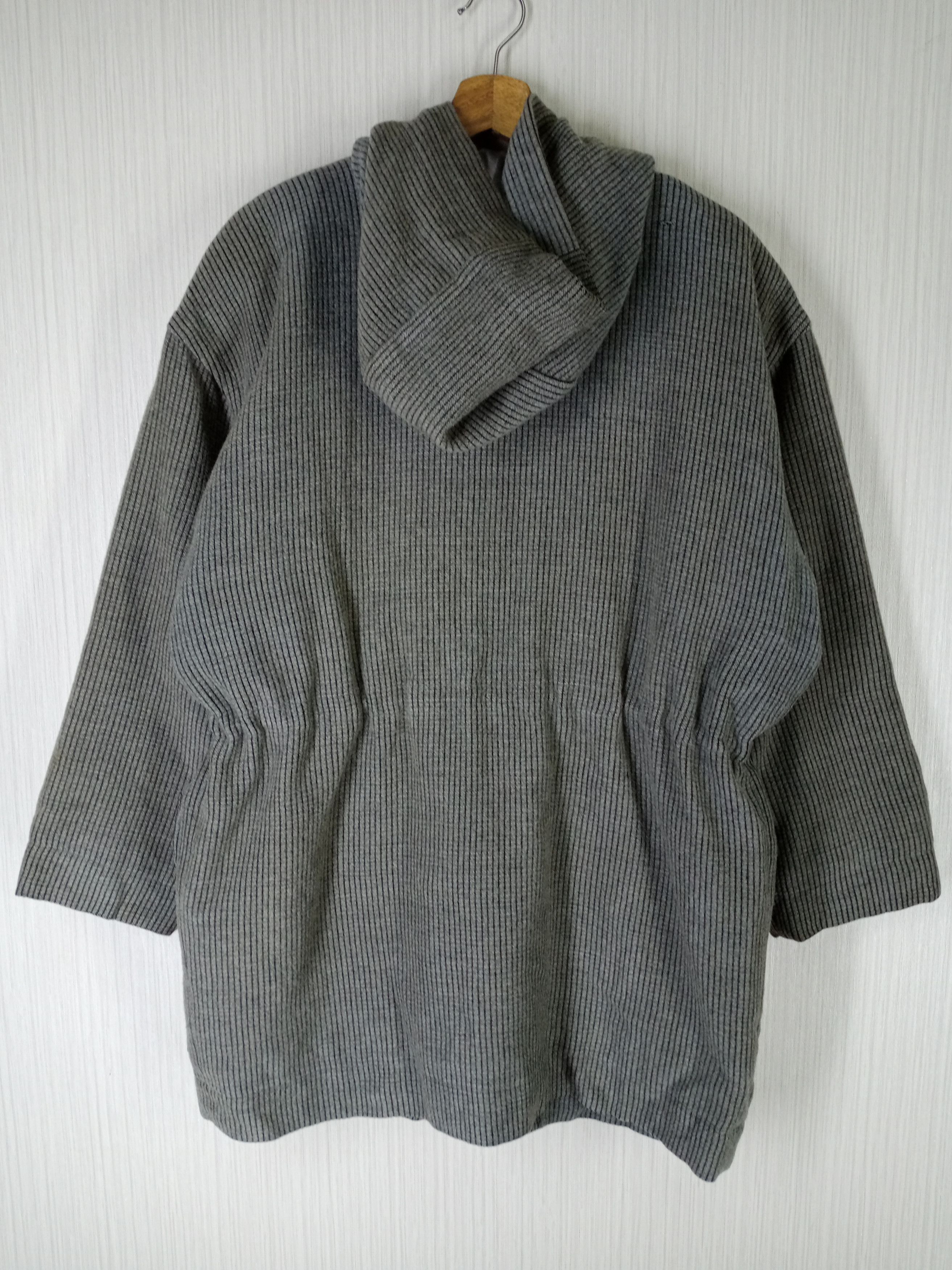 Givenchy VINTAGE GIVENCHY LIFE HOODIE WOOL COAT Size US L / EU 52-54 / 3 - 7 Thumbnail