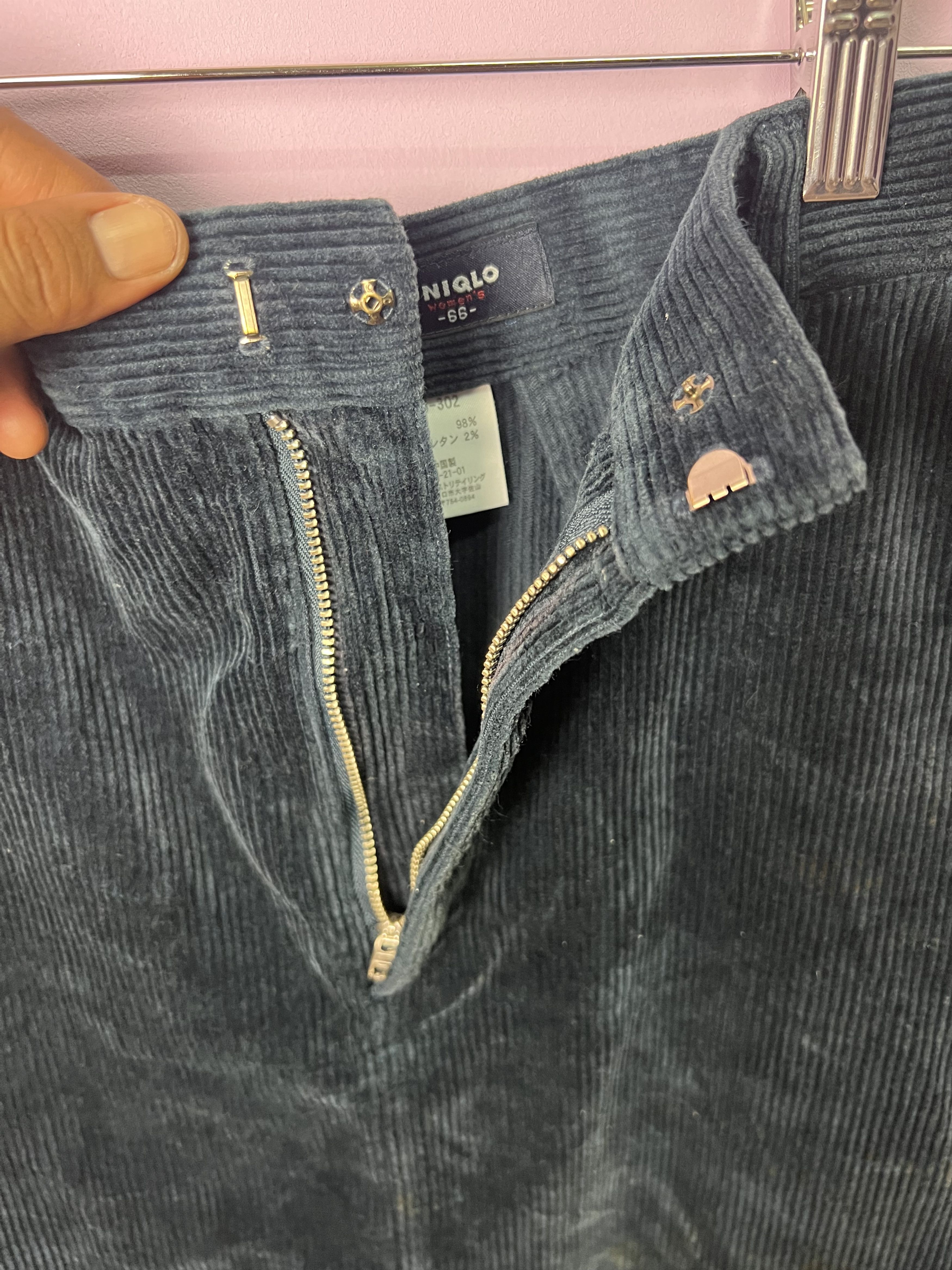 Uniqlo 🔥Rare Uniqlo Corduroy Midi Skirts Size 29" - 8 Thumbnail