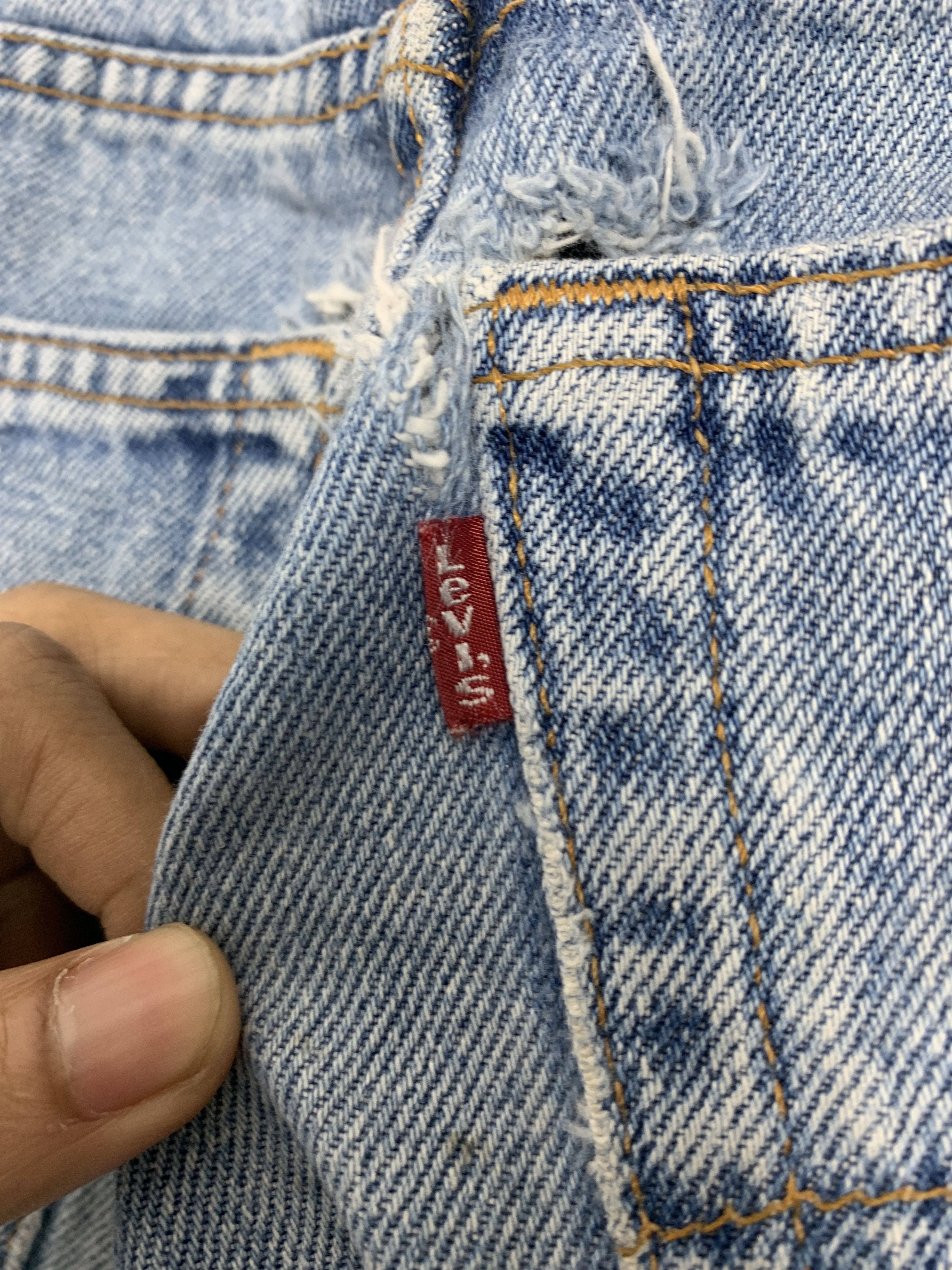 Levi's Vintage Levis 560 Straight Cut Jeans P0273 Size US 34 / EU 50 - 9 Thumbnail