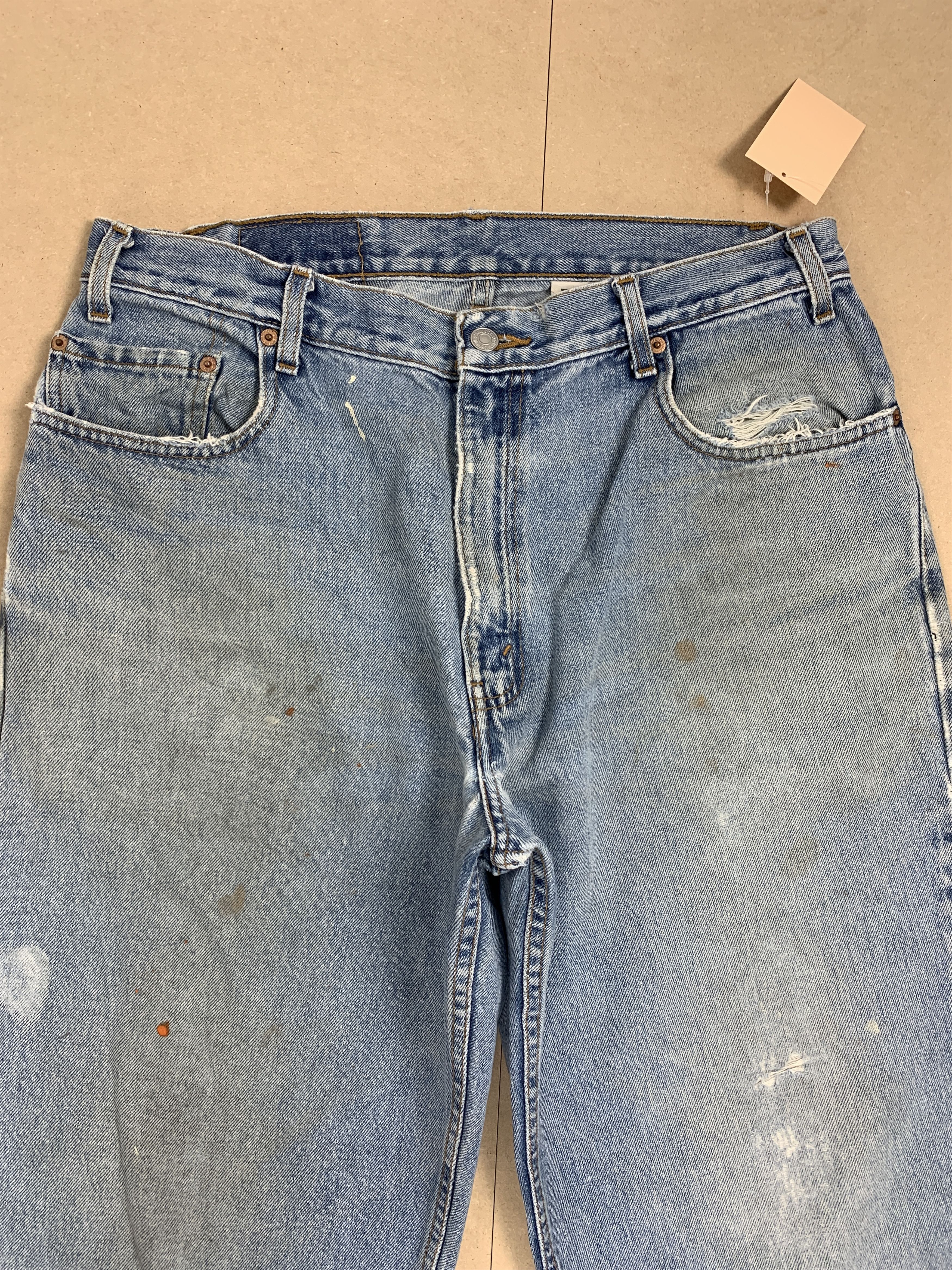 Levi's Vintage Levis 560 Straight Cut Jeans P0273 Size US 34 / EU 50 - 2 Thumbnail