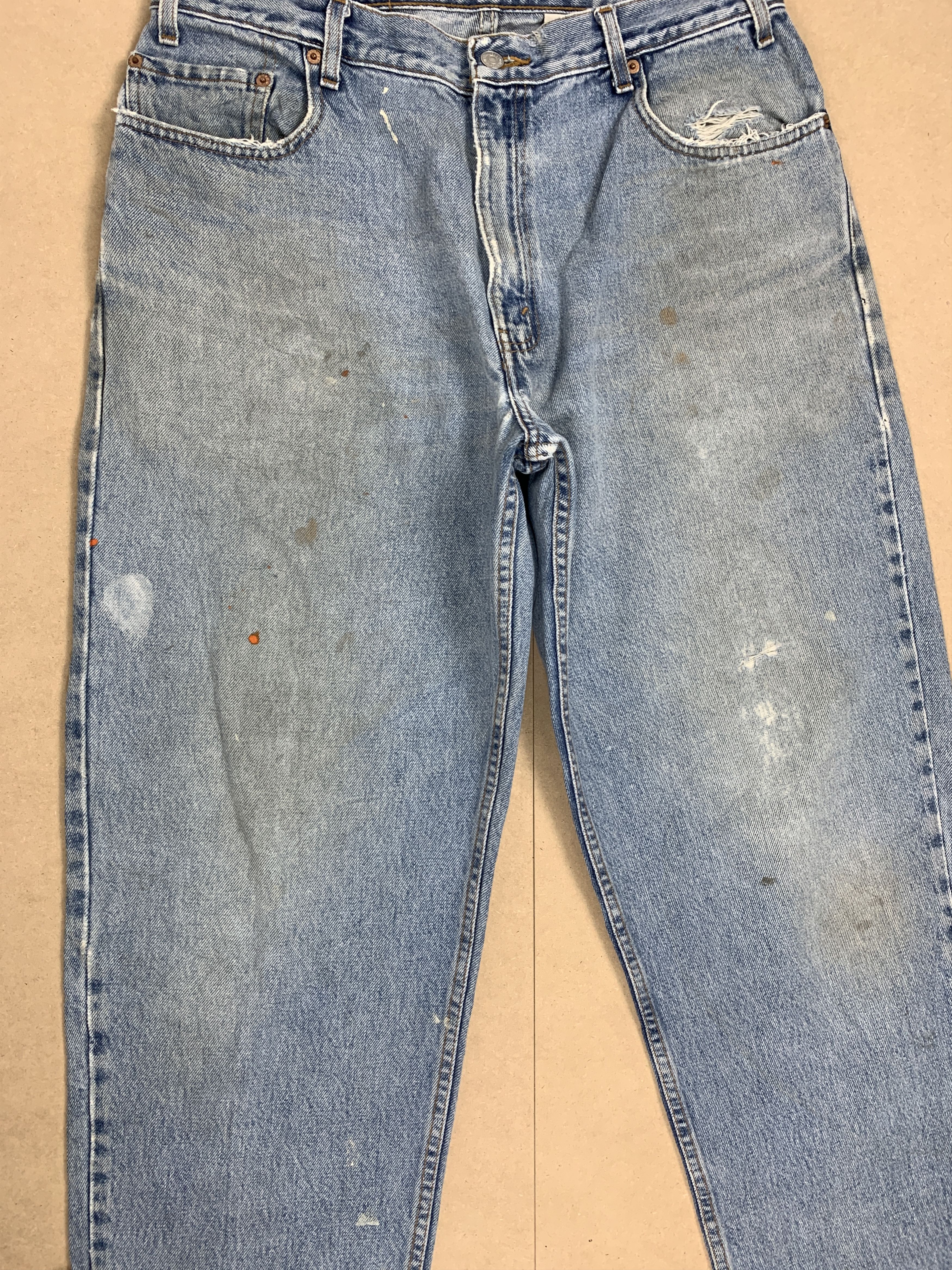 Levi's Vintage Levis 560 Straight Cut Jeans P0273 Size US 34 / EU 50 - 3 Thumbnail