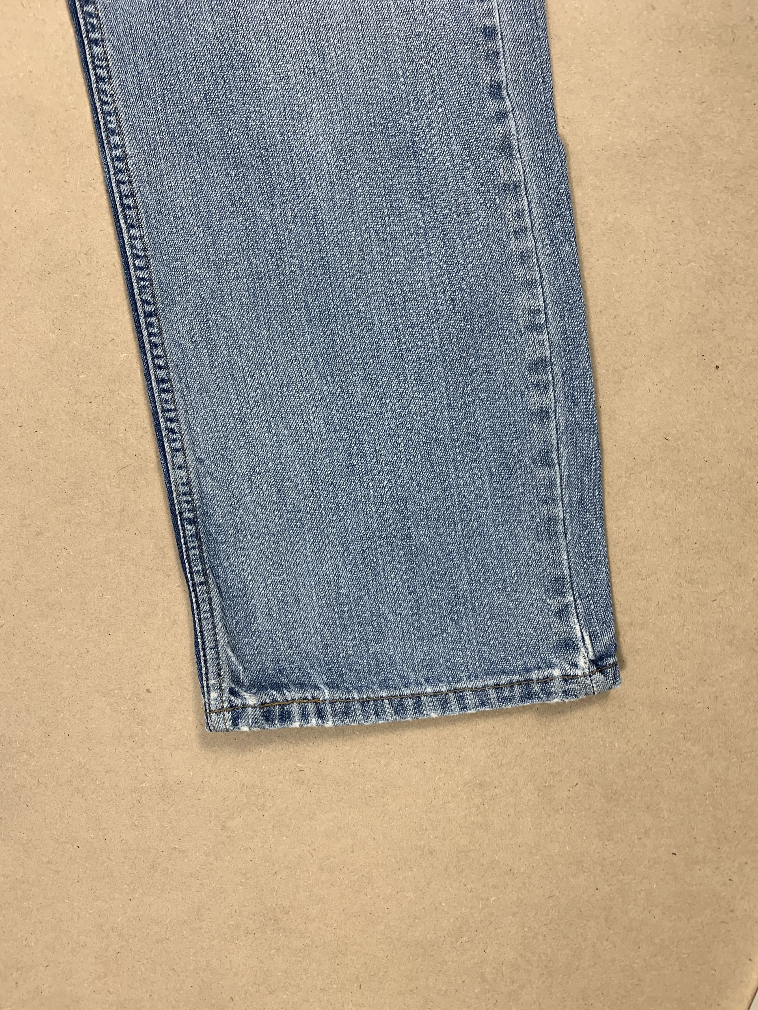 Levi's Vintage LEVI'S 569 Distressed Faded Straight Cut Stone Wash Size US 36 / EU 52 - 4 Thumbnail