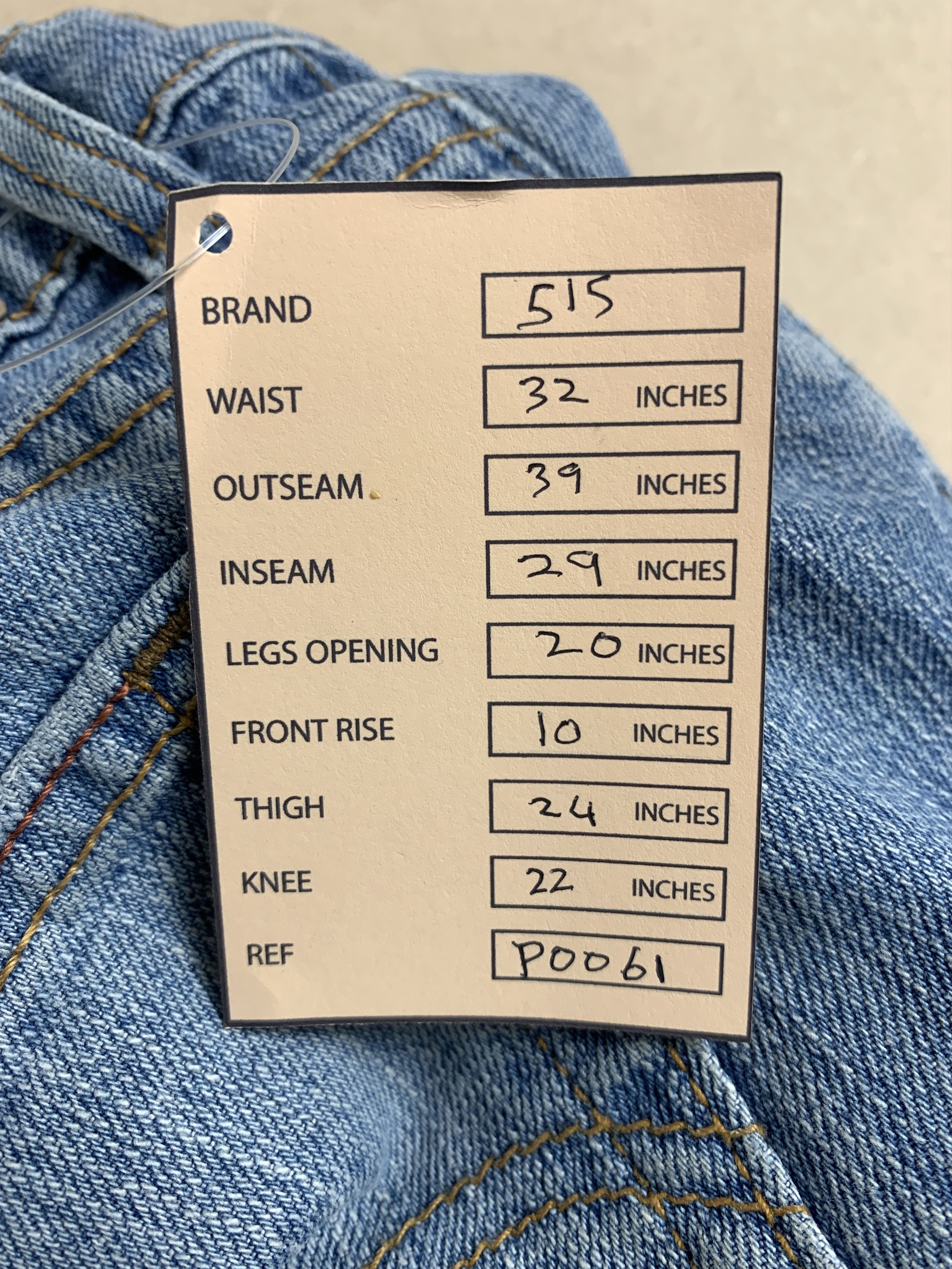 Levi's Vintage LEVI'S 515 Flared Bootcut Light Wash Jeans P0061 Size 32" / US 10 / IT 46 - 18 Thumbnail