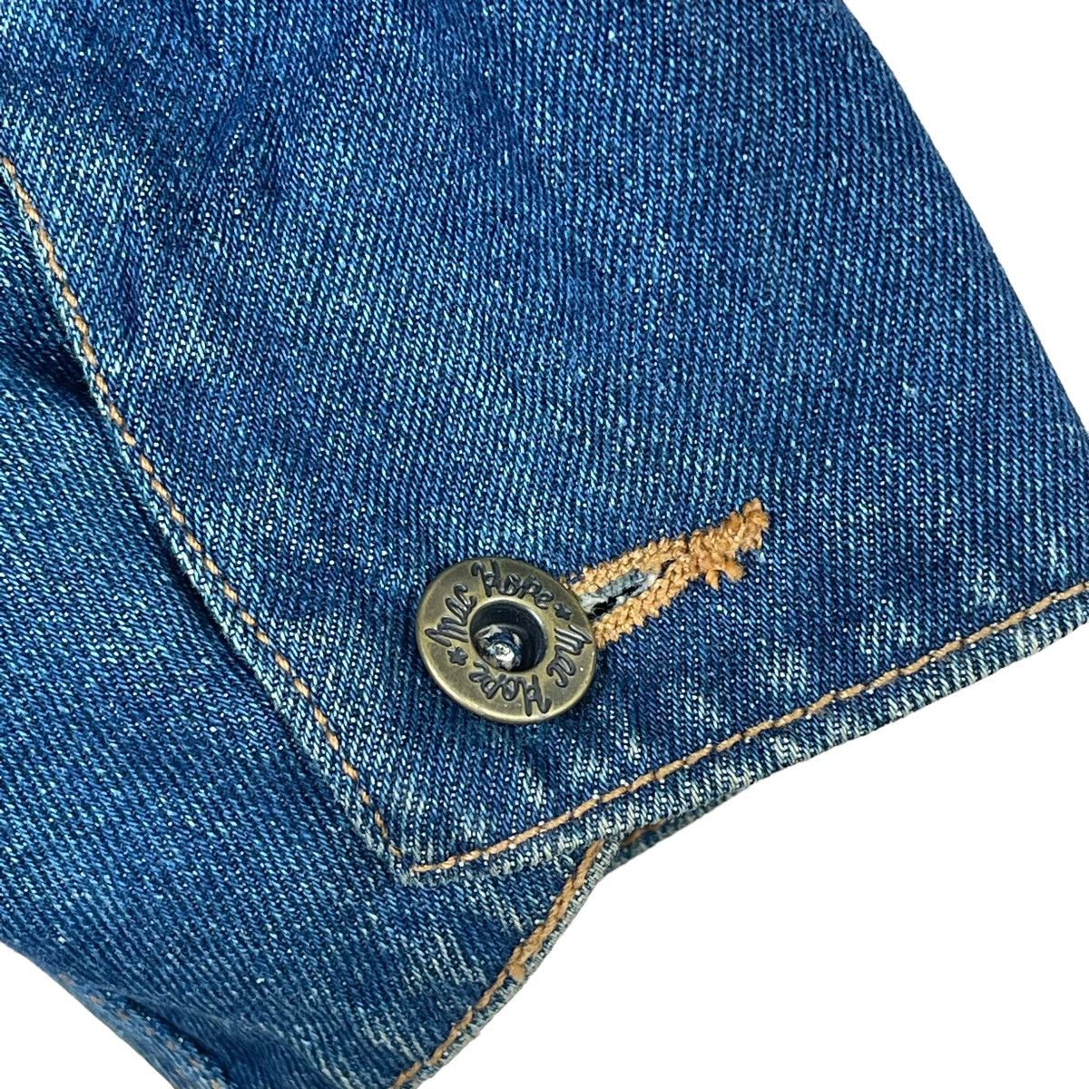 Japanese Brand Vintage 80s Machope Chore Jeans Jacket.. Size US L / EU 52-54 / 3 - 12 Thumbnail