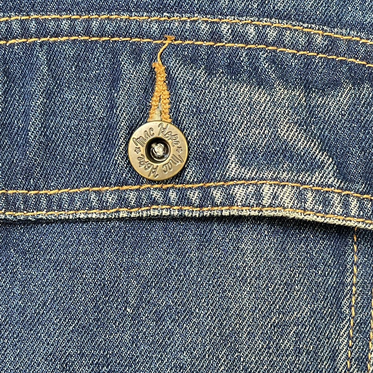 Japanese Brand Vintage 80s Machope Chore Jeans Jacket.. Size US L / EU 52-54 / 3 - 7 Thumbnail