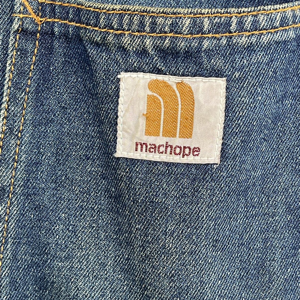 Japanese Brand Vintage 80s Machope Chore Jeans Jacket.. Size US L / EU 52-54 / 3 - 6 Thumbnail