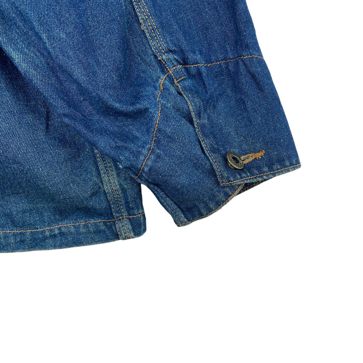 Japanese Brand Vintage 80s Machope Chore Jeans Jacket.. Size US L / EU 52-54 / 3 - 11 Thumbnail