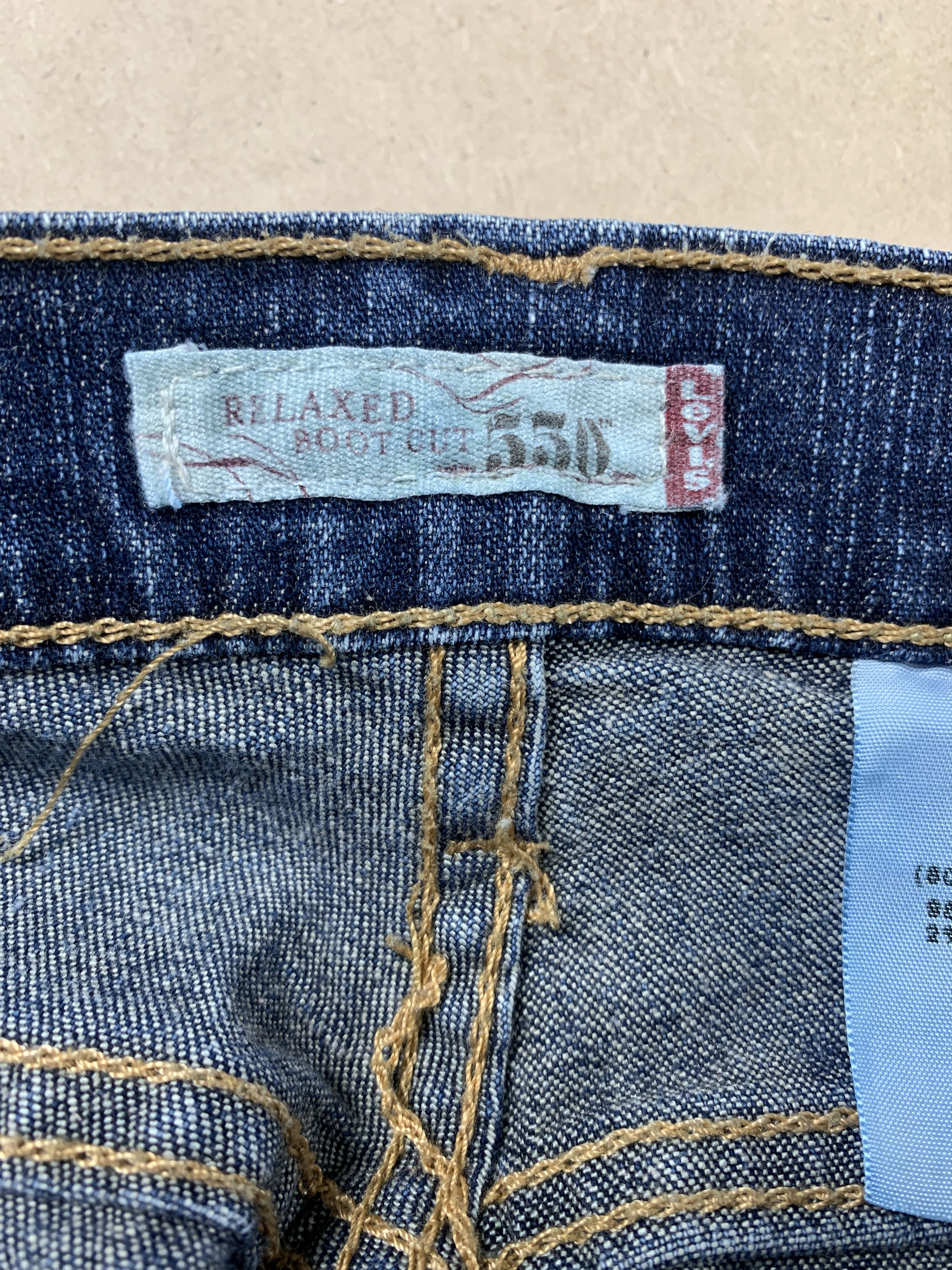 Levi's × Vintage Vintage Levis 550 Womens Boot Cut Jeans P0090 Size US 32 / EU 48 - 12 Thumbnail