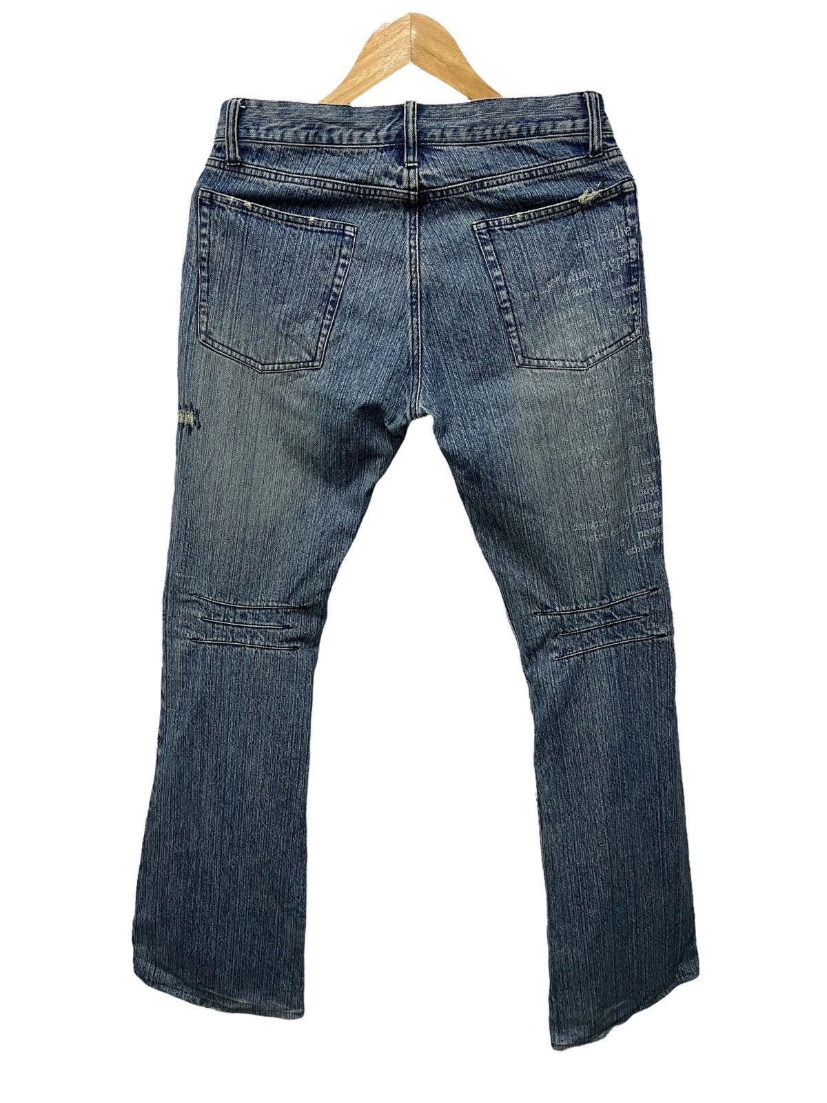 Japanese Brand Edge rupert zipper distressed denim Size 30" / US 8 / IT 44 - 5 Thumbnail
