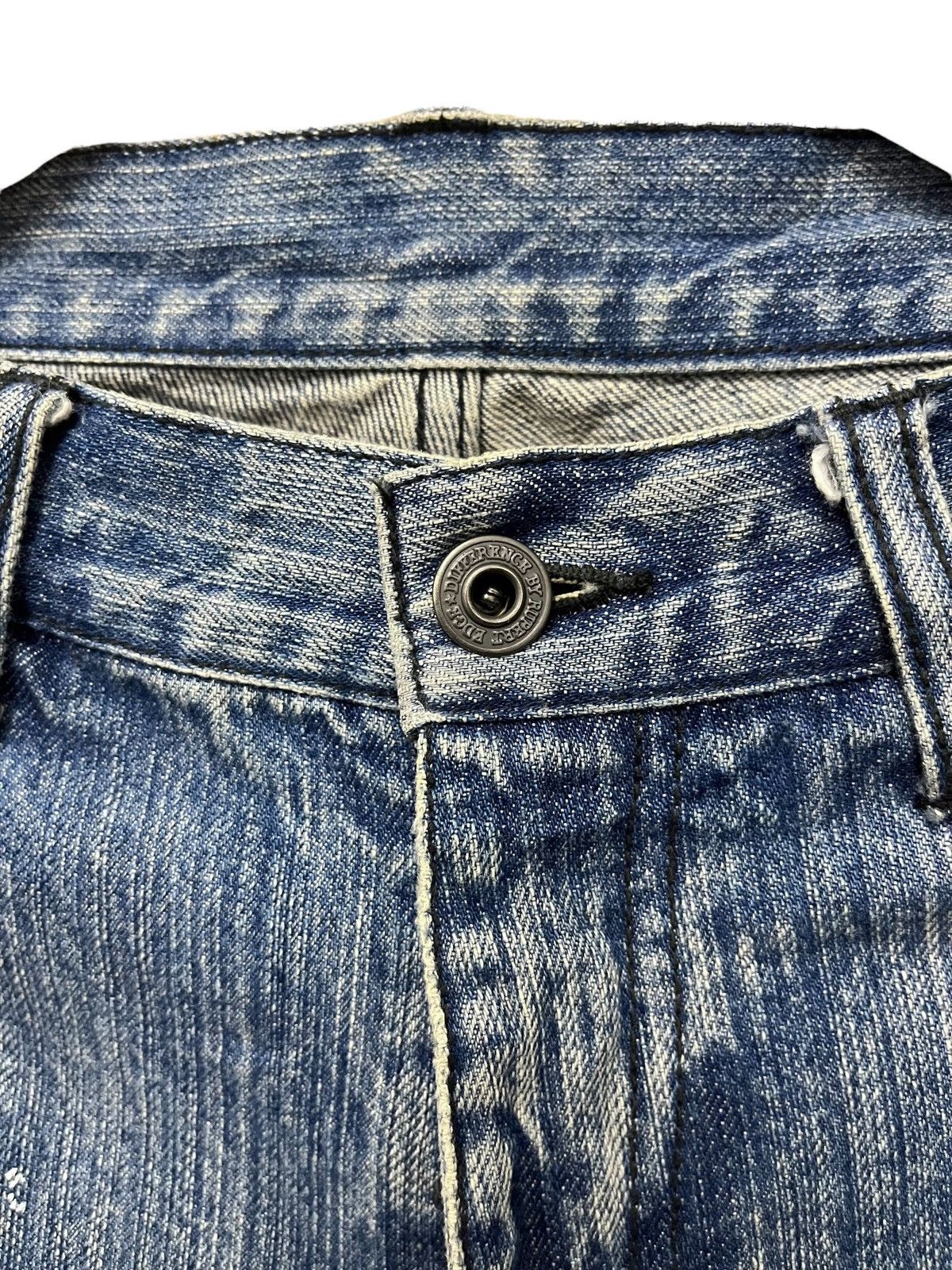 Japanese Brand Edge rupert zipper distressed denim Size 30" / US 8 / IT 44 - 7 Thumbnail