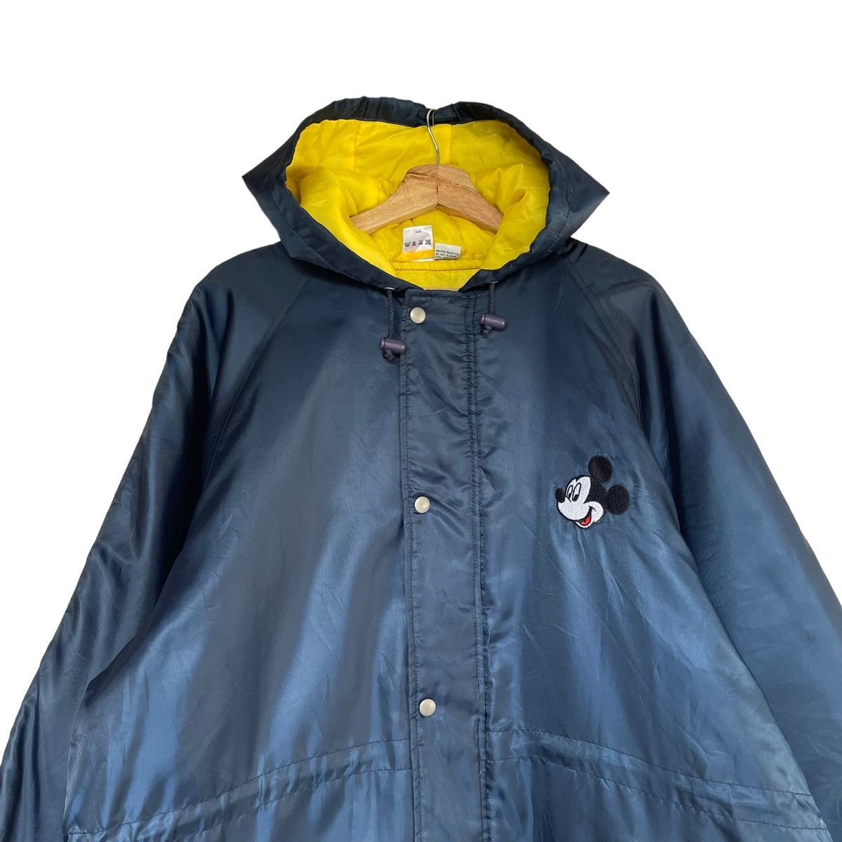 Disney × Vintage Vintage 90s Disney Mickey Mouse Parkas Jacket Size US L / EU 52-54 / 3 - 7 Thumbnail