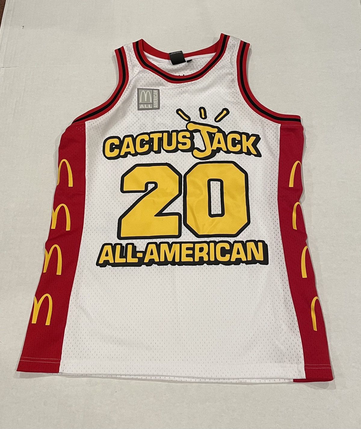 Travis Scott FINAL DROP Travis Scott McDonald’s All American Jersey