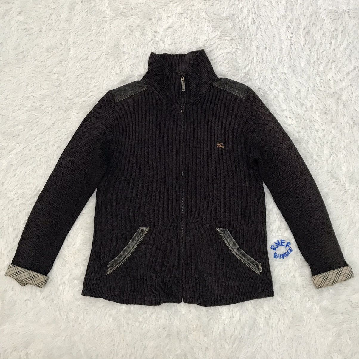 Burberry Vintage Sun Faded Burberry Jacket Size US S / EU 44-46 / 1 - 1 Thumbnail