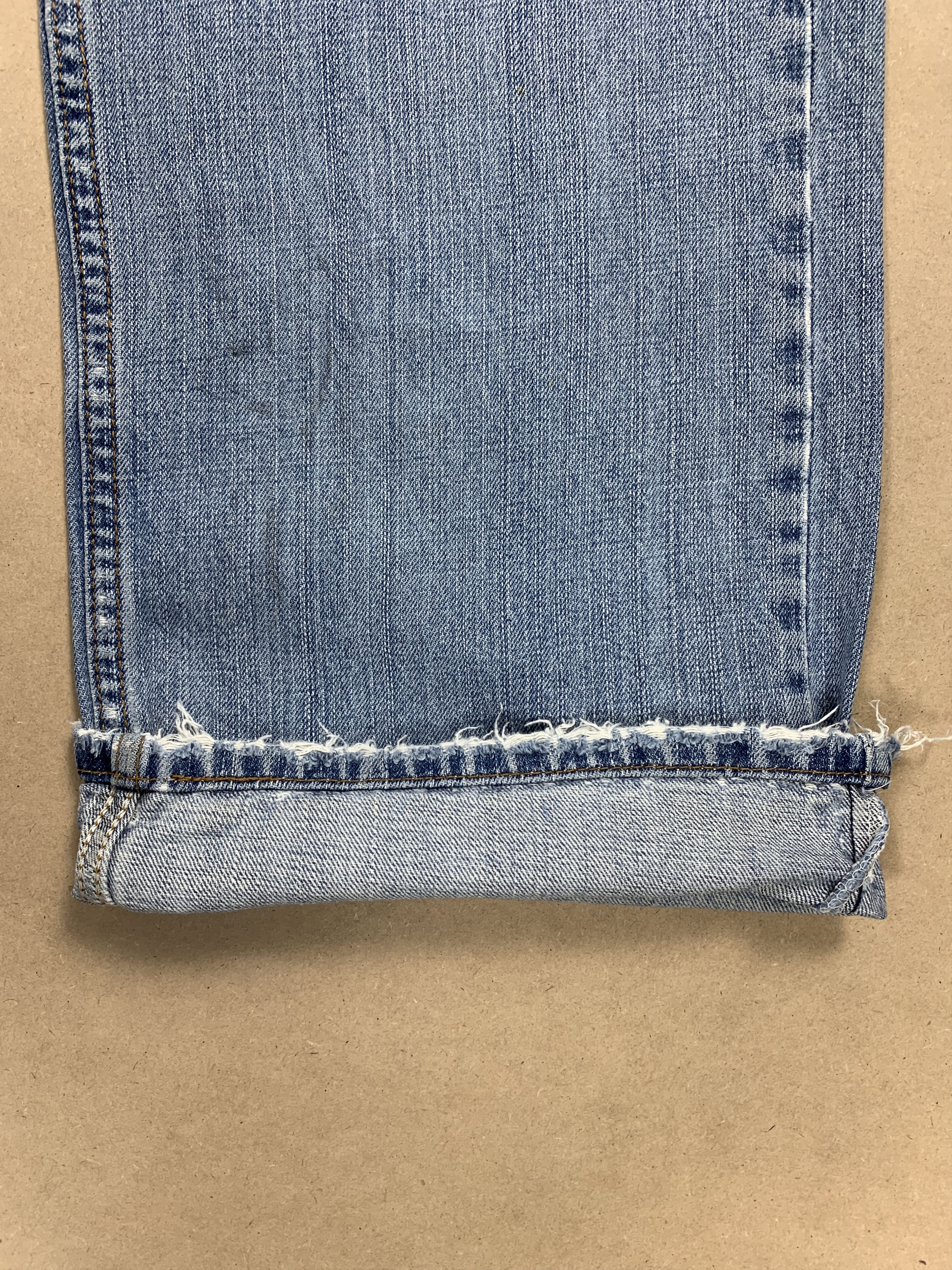 Levi's Vintage Custom Levis 569 StraightCut Distressed Jeans Size US 34 / EU 50 - 6 Thumbnail