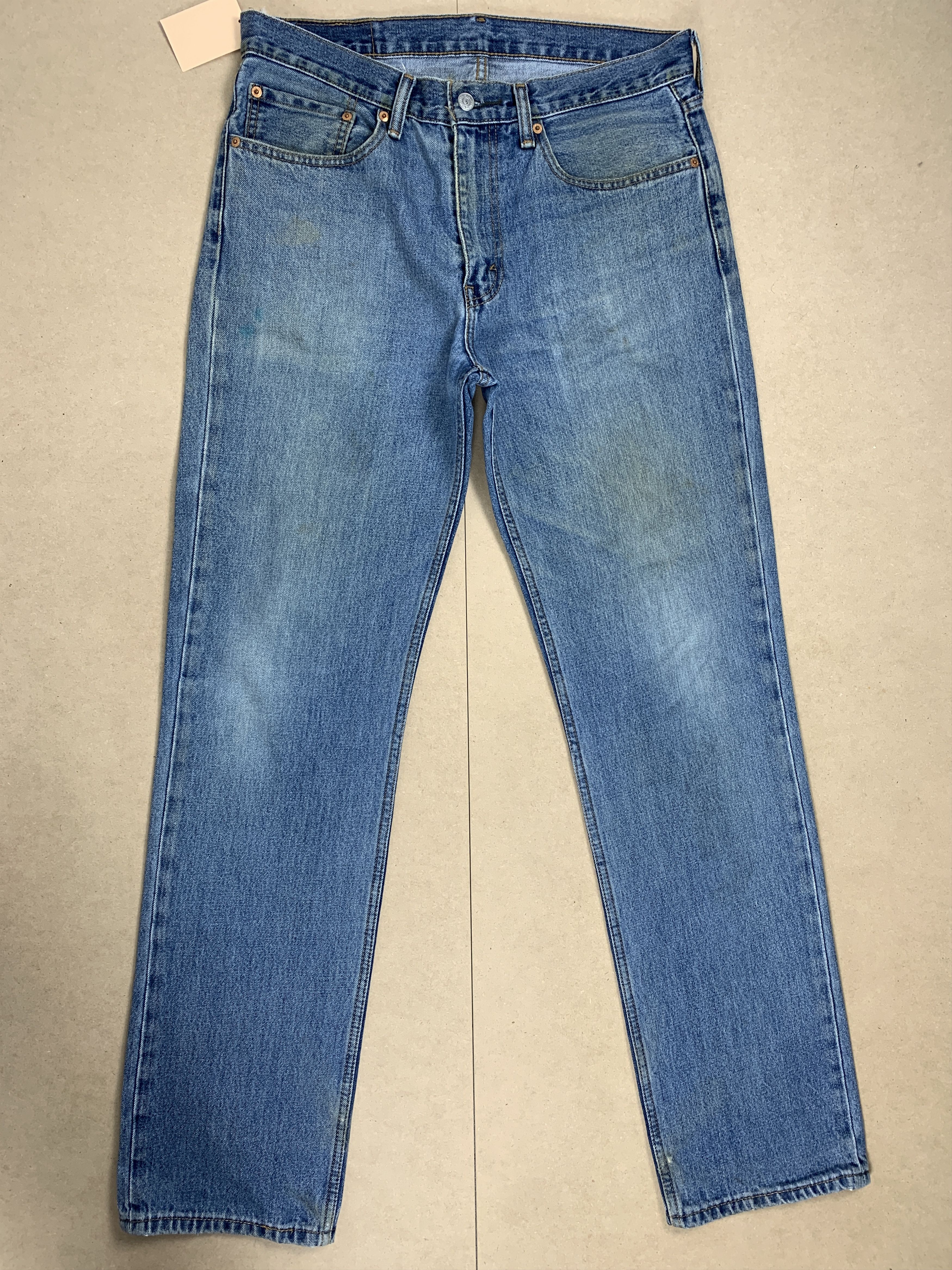 Levi's × Vintage Vintage Levis 516 Straight Cut Mid Wash Jeans Size US 34 / EU 50 - 1 Thumbnail