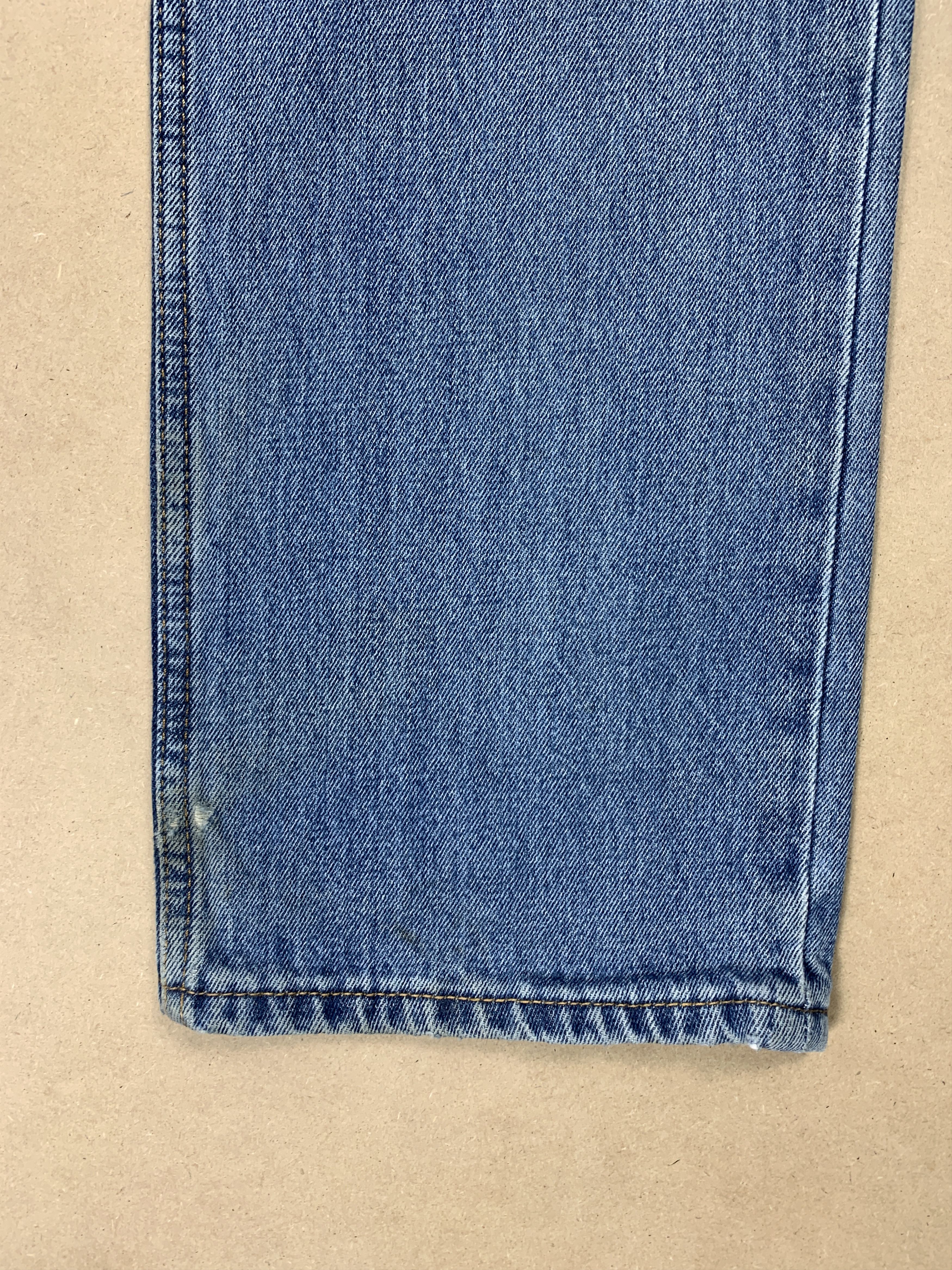 Levi's × Vintage Vintage Levis 516 Straight Cut Mid Wash Jeans Size US 34 / EU 50 - 5 Thumbnail