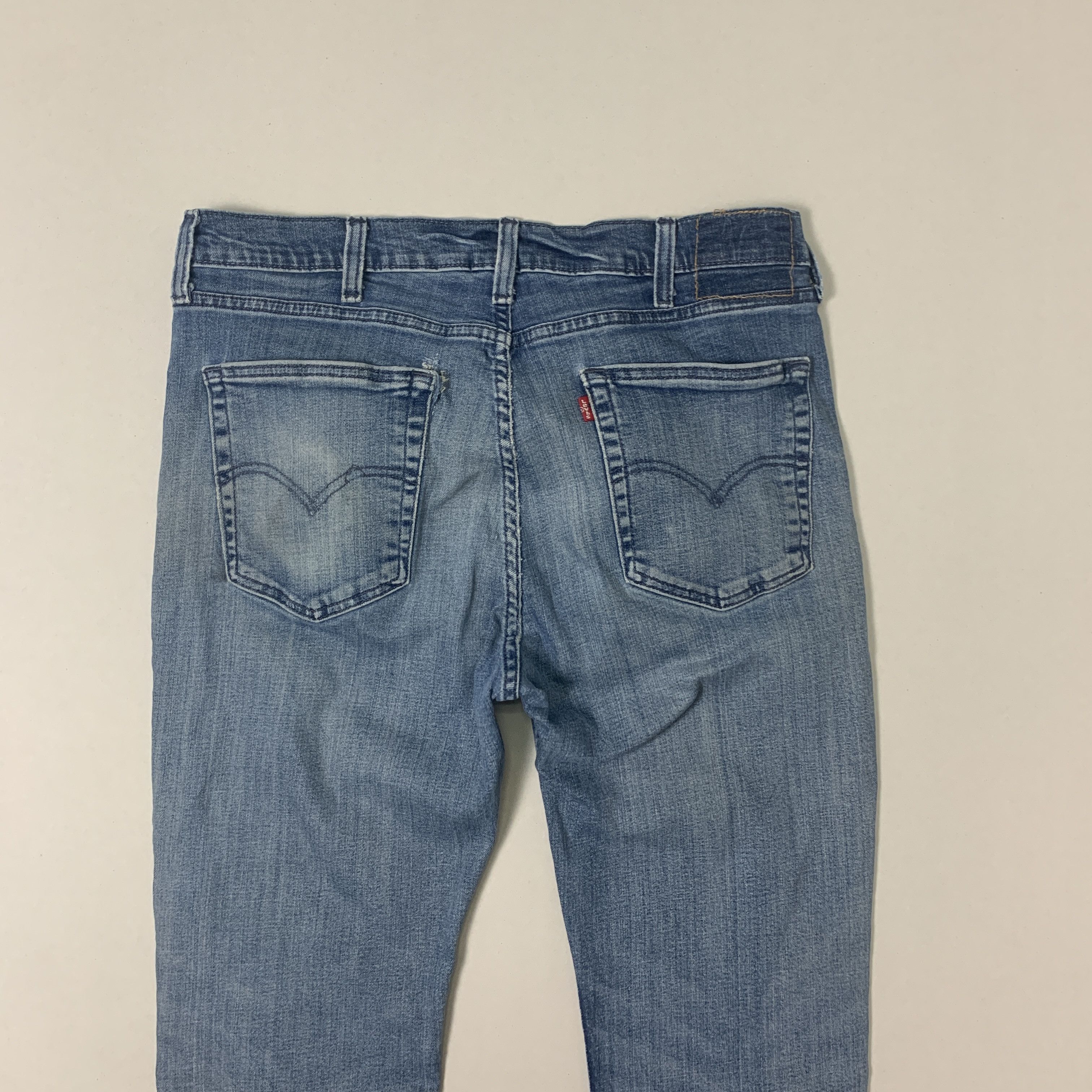 Levi's × Vintage Vintage LEVI'S 514 Distressed Faded Mid Wash Jeans Size US 36 / EU 52 - 19 Thumbnail