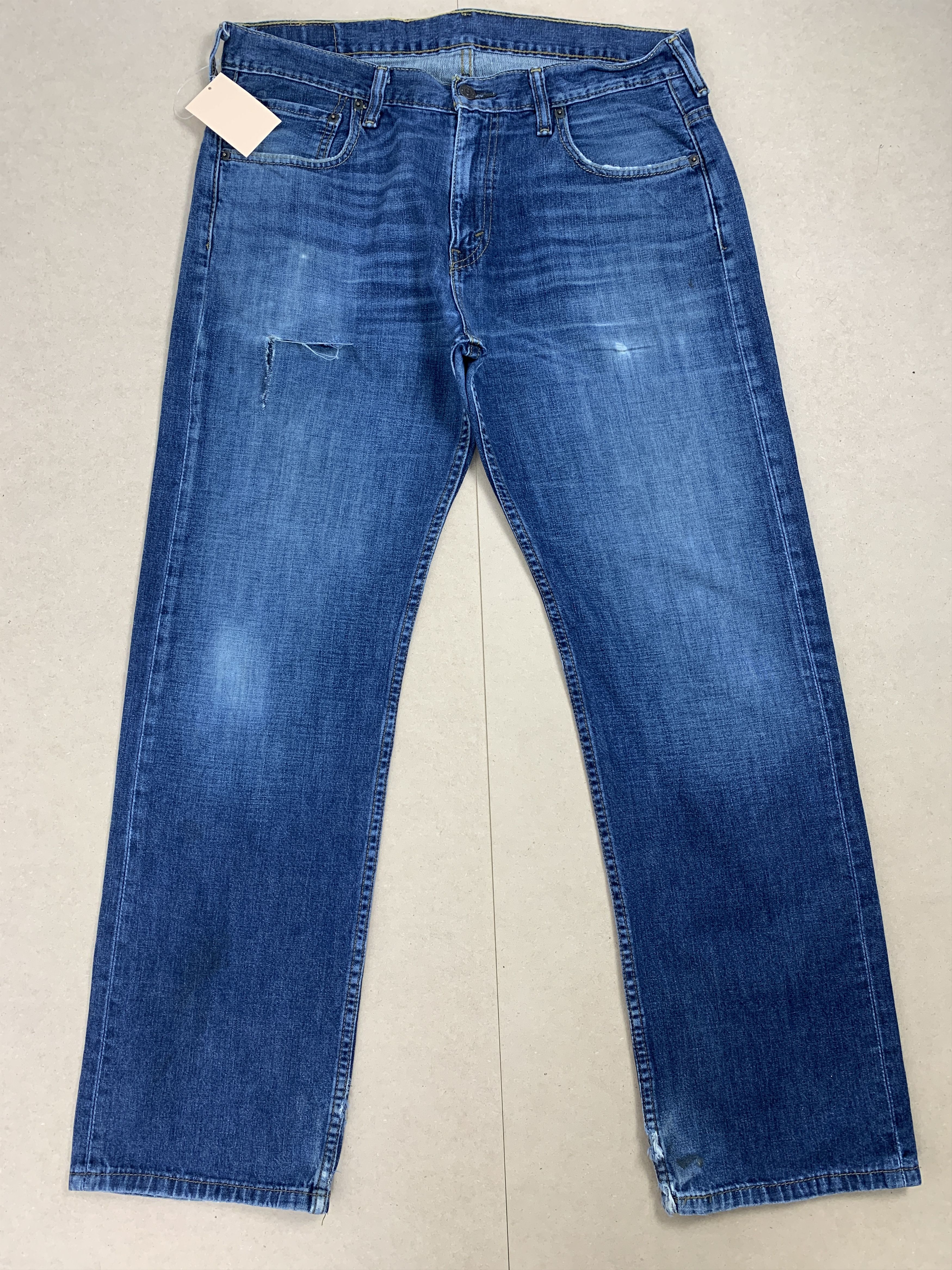 Levi's × Vintage Vintage Levis 569 Straight Cut Faded Medium Blue Jeans Size US 36 / EU 52 - 1 Thumbnail