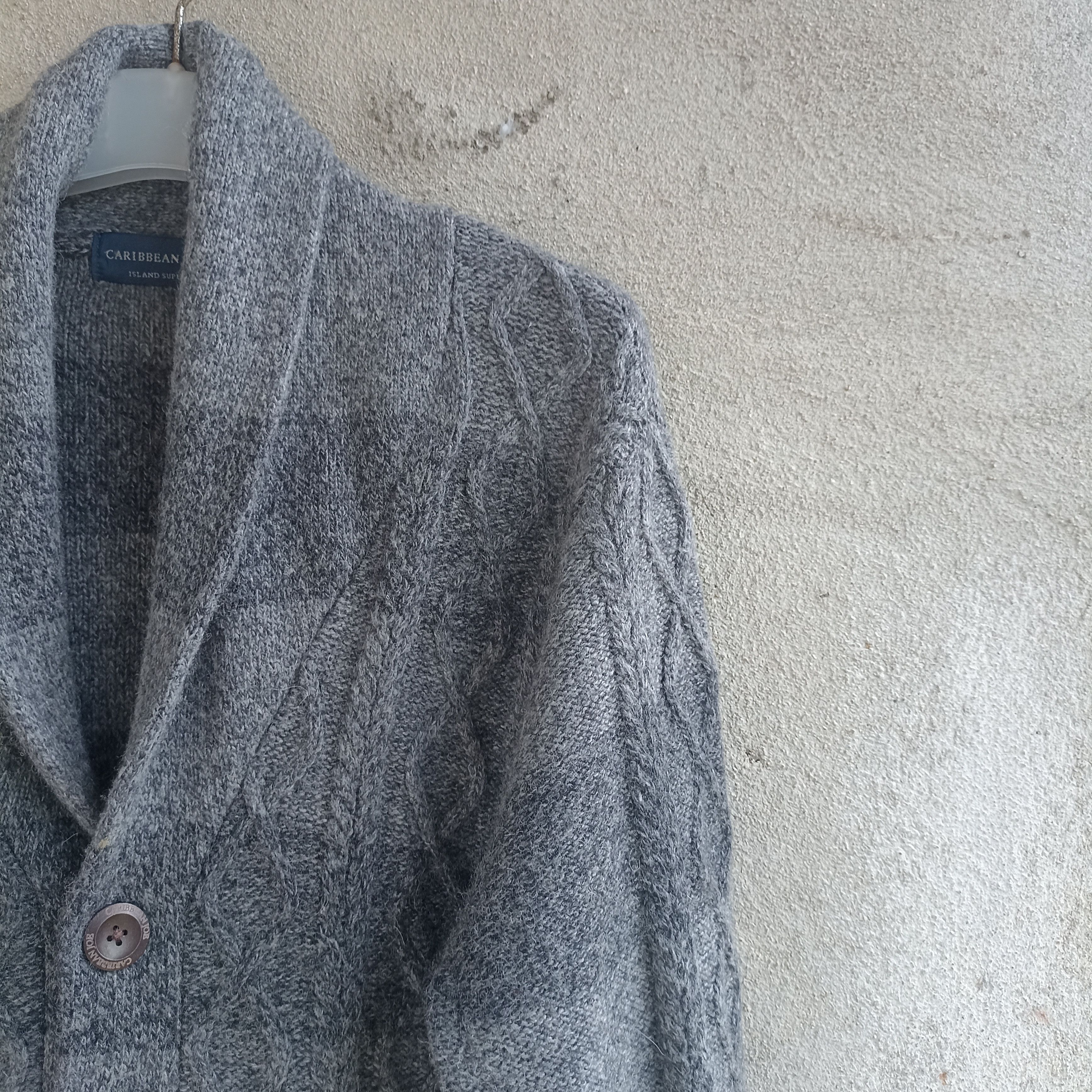 Aran Isles Knitwear × Caribbean Caribbean Joe Aran Knitwear Cardigan Size US M / EU 48-50 / 2 - 5 Thumbnail