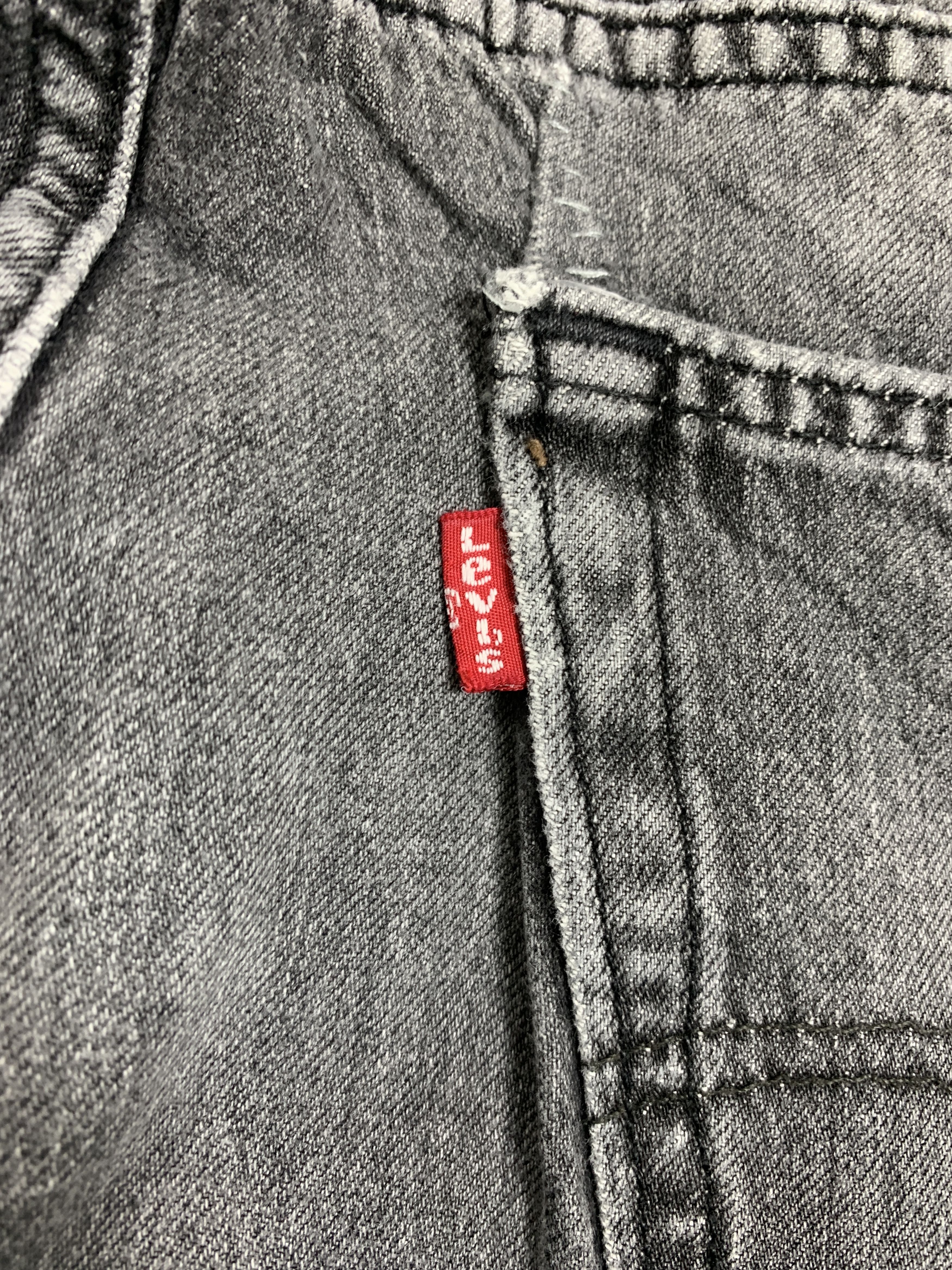 Levi's × Vintage Vintage levi's 507 Faded Ligtwash Black Jeans P0105 Size US 32 / EU 48 - 7 Thumbnail