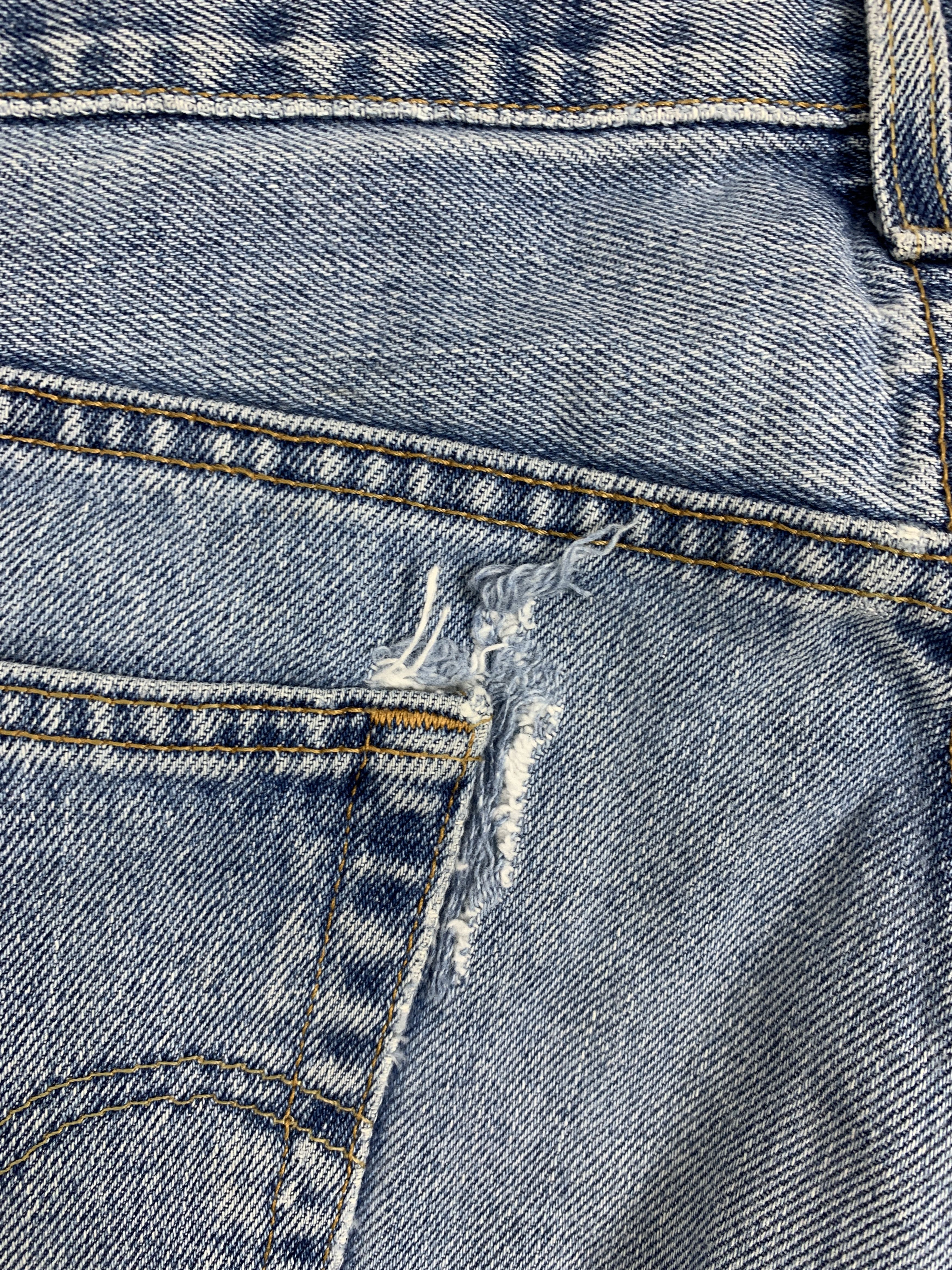 Levi's Vintage LEVI'S 550 Straight Cut Mid Wash Faded Distressed Size US 34 / EU 50 - 9 Thumbnail