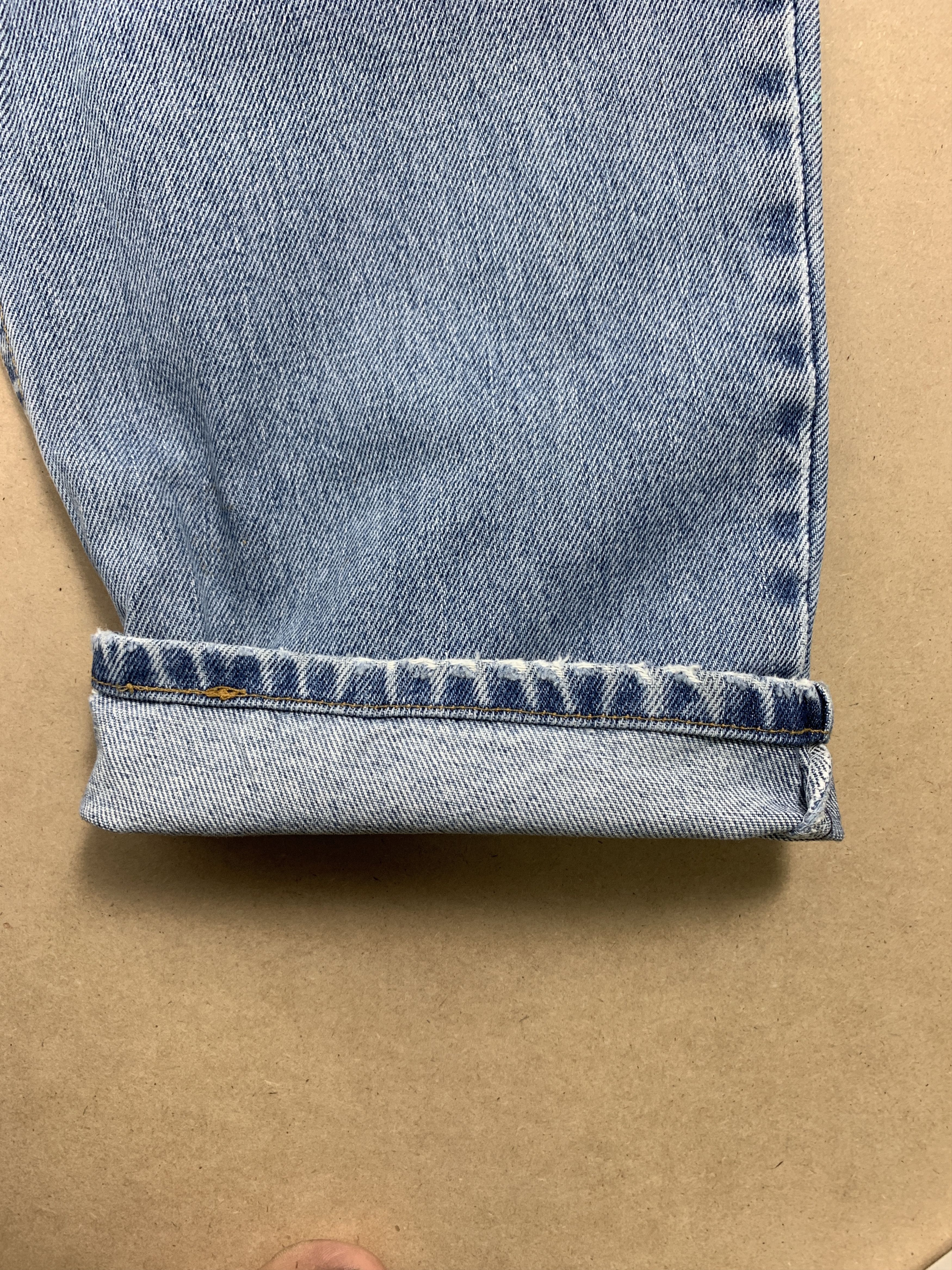 Levi's Vintage LEVI'S 550 Straight Cut Mid Wash Faded Distressed Size US 34 / EU 50 - 6 Thumbnail