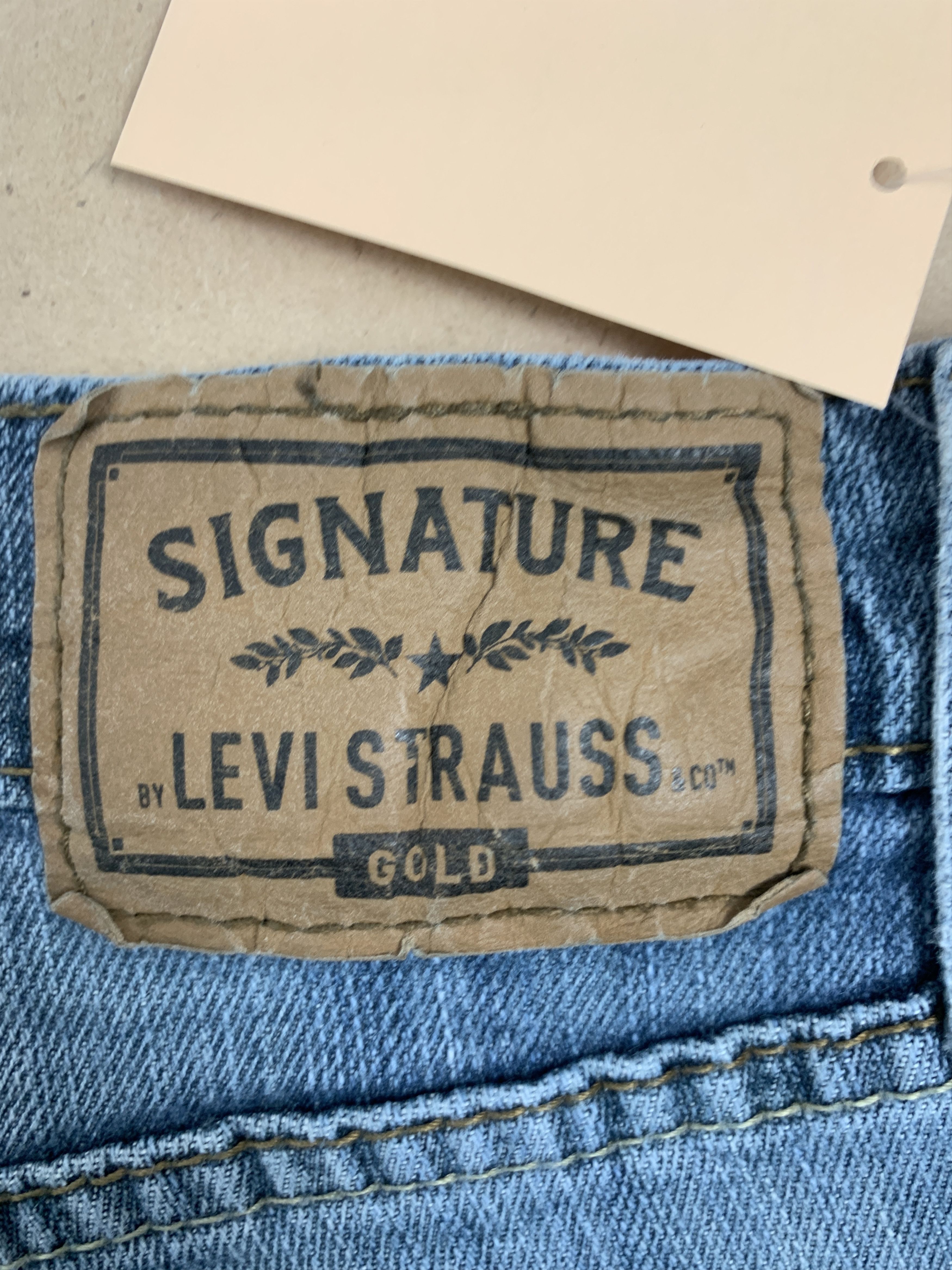 Levi's × Vintage Vintage Levis Straight Cut Distressed Faded Mid Wash Jeans Size US 37 - 10 Thumbnail