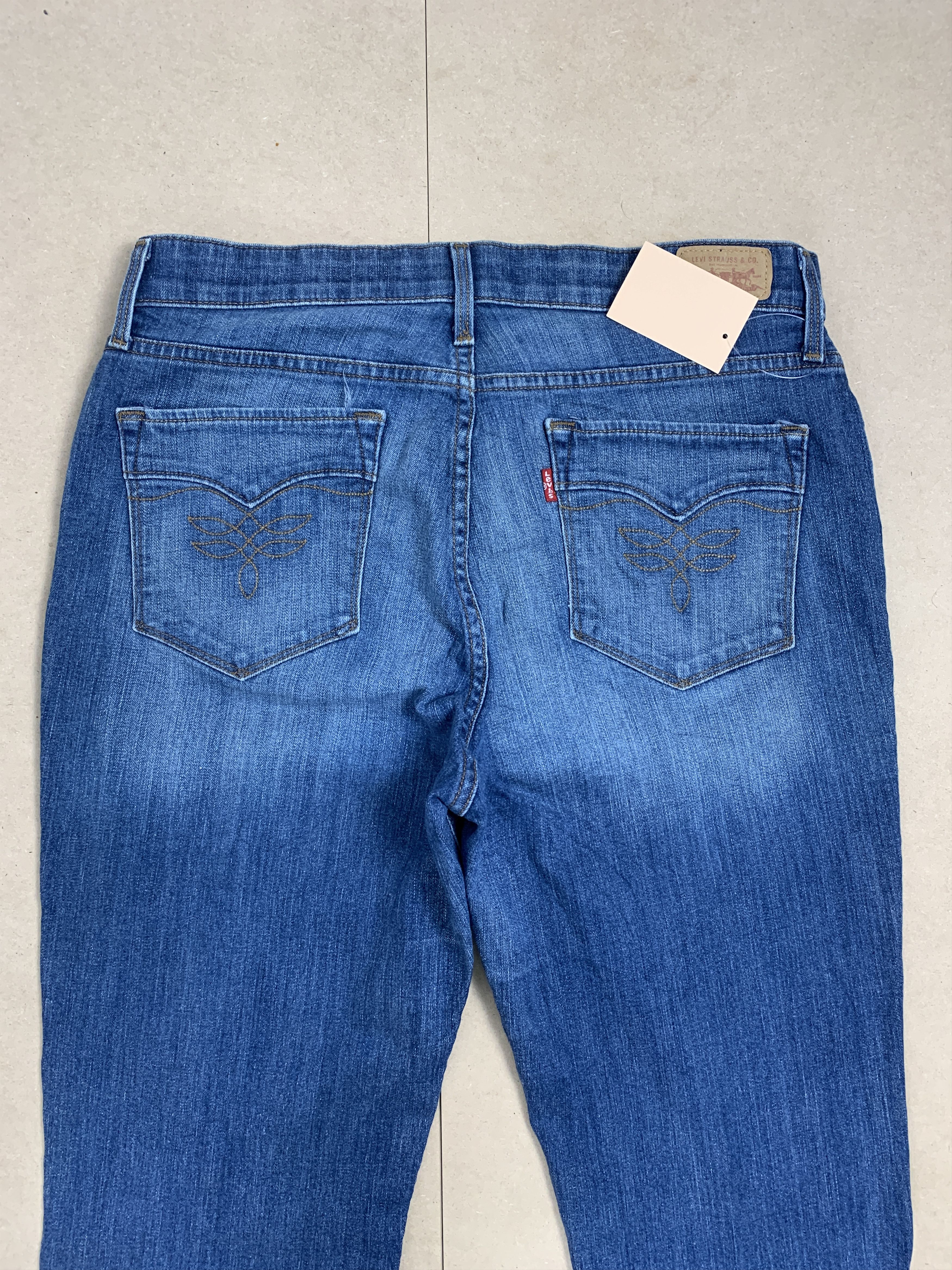 Levi's Vintage Levis 525 Straight Cut Distressed Faded Blue Jeans Size 32" / US 10 / IT 46 - 9 Thumbnail