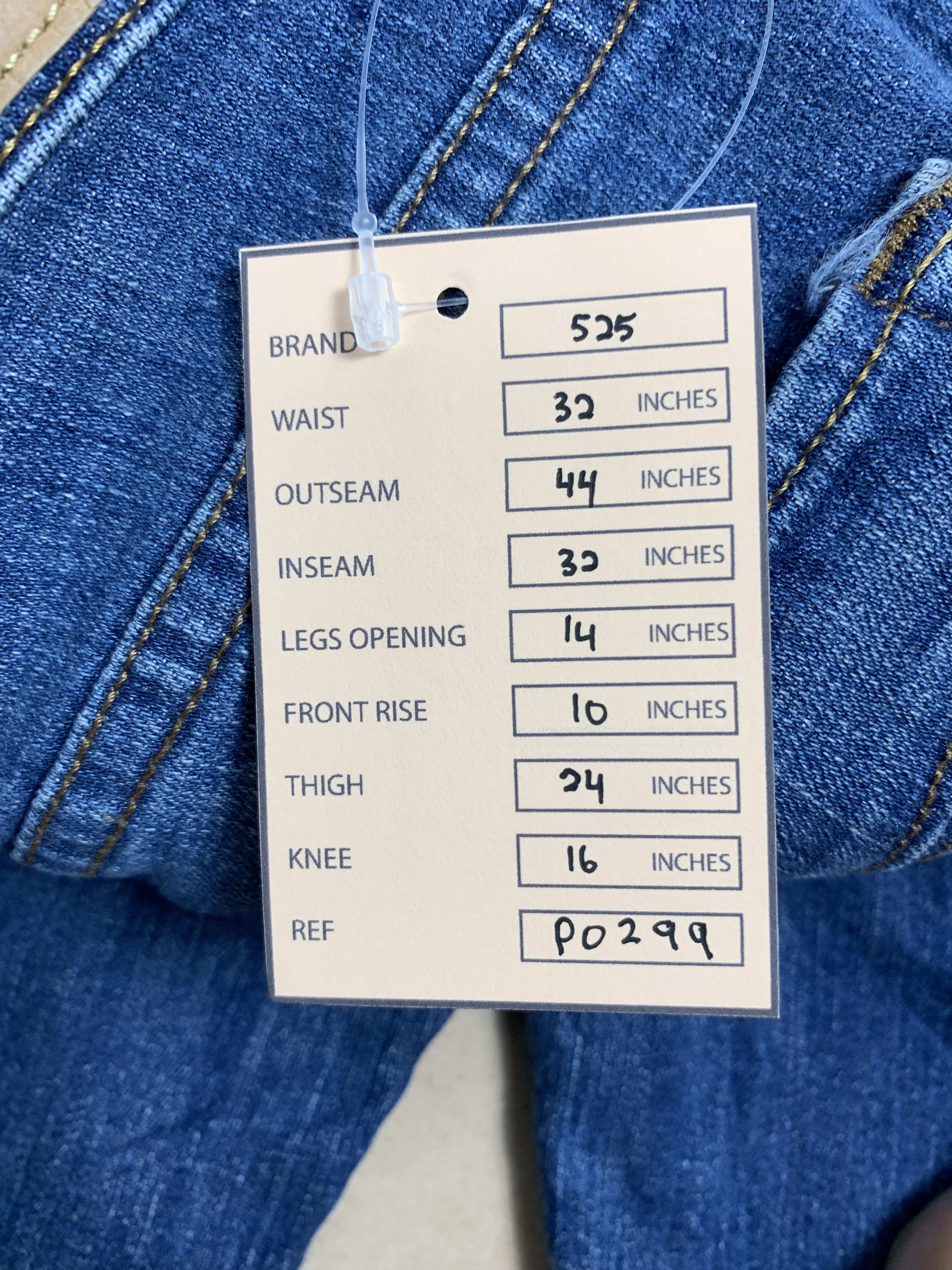Levi's Vintage Levis 525 Straight Cut Distressed Faded Blue Jeans Size 32" / US 10 / IT 46 - 19 Thumbnail