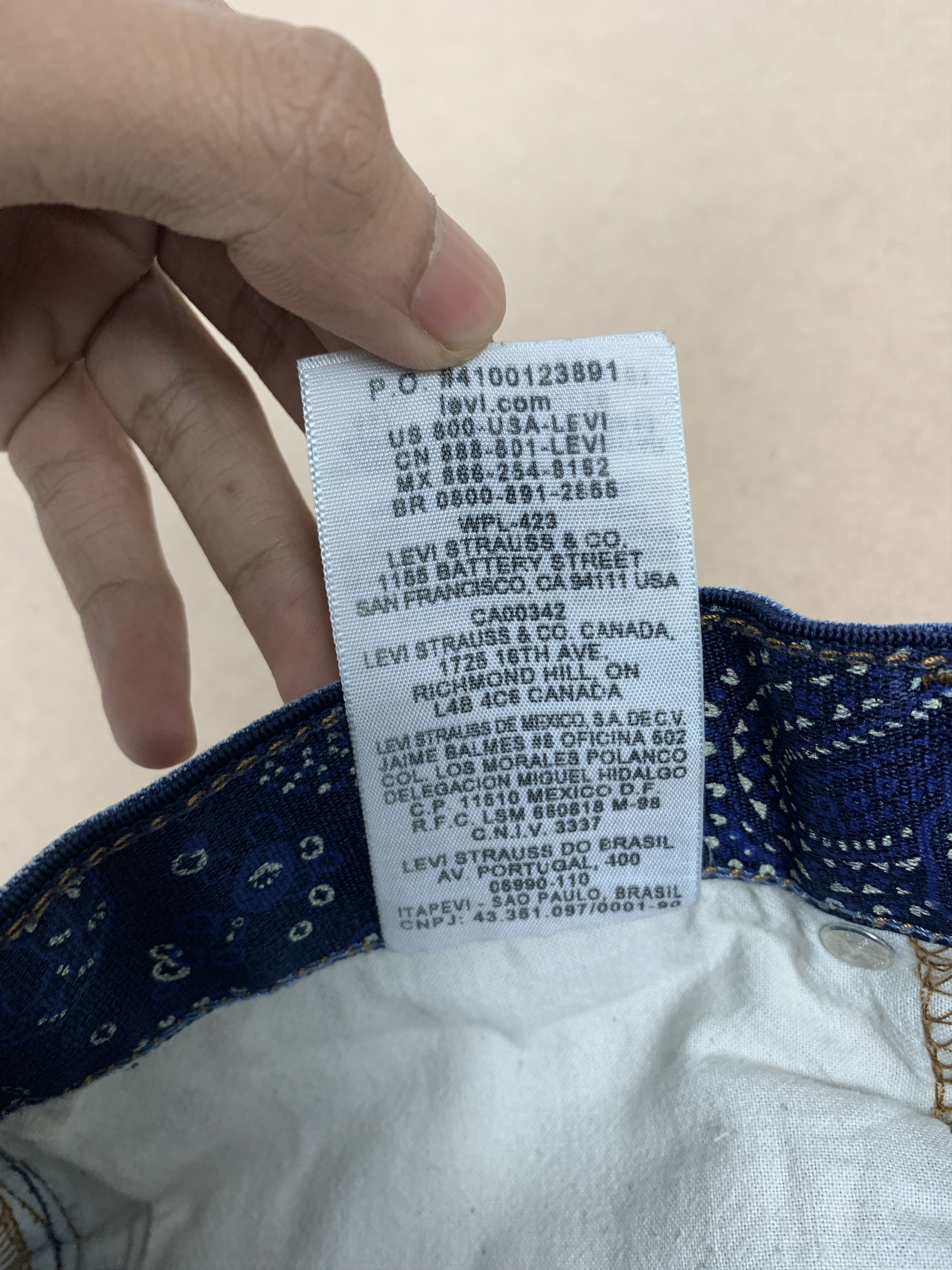 Levi's Vintage Levis 525 Straight Cut Distressed Faded Blue Jeans Size 32" / US 10 / IT 46 - 15 Thumbnail