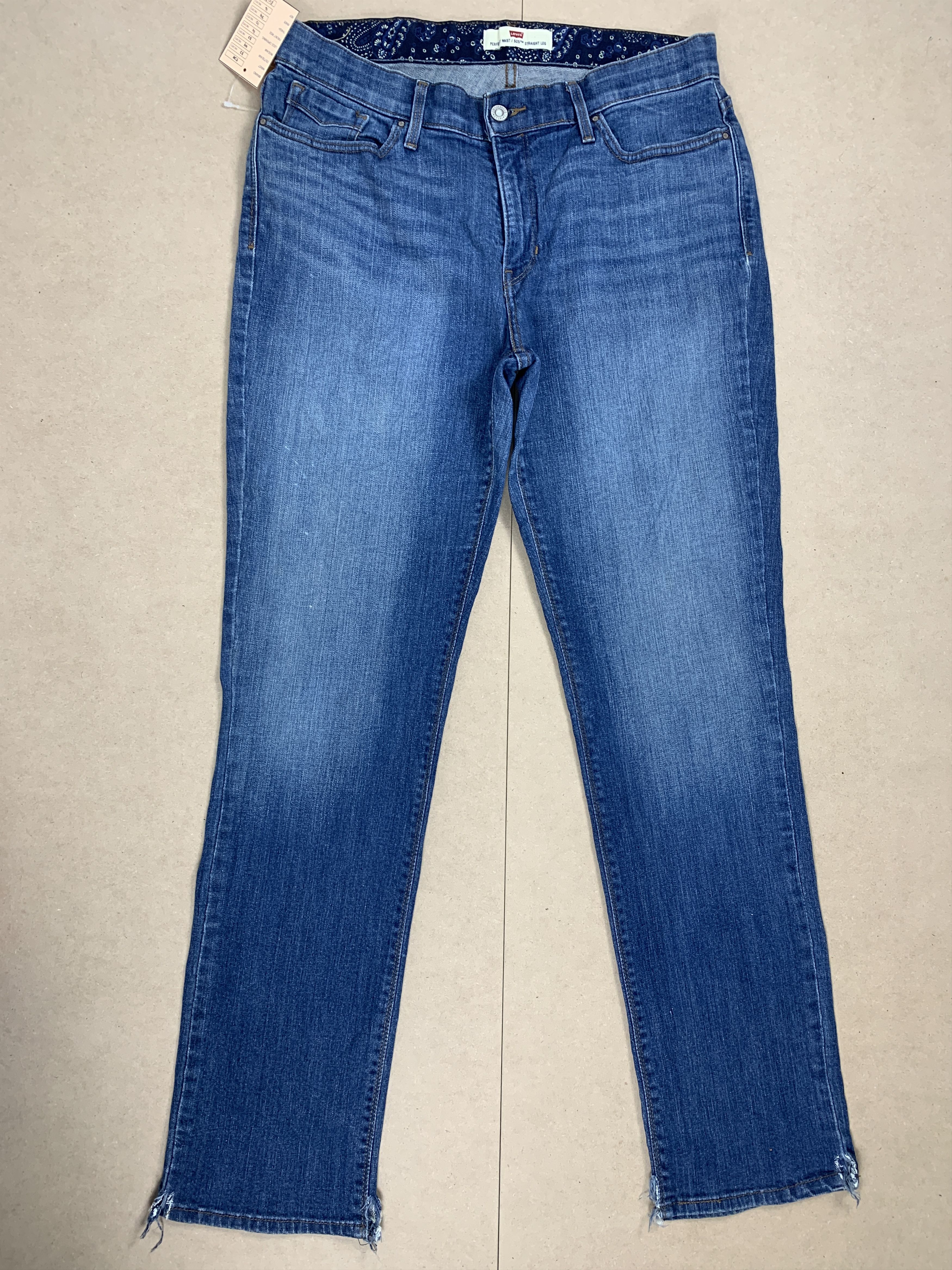 Levi's Vintage Levis 525 Straight Cut Distressed Faded Blue Jeans Size 32" / US 10 / IT 46 - 1 Thumbnail