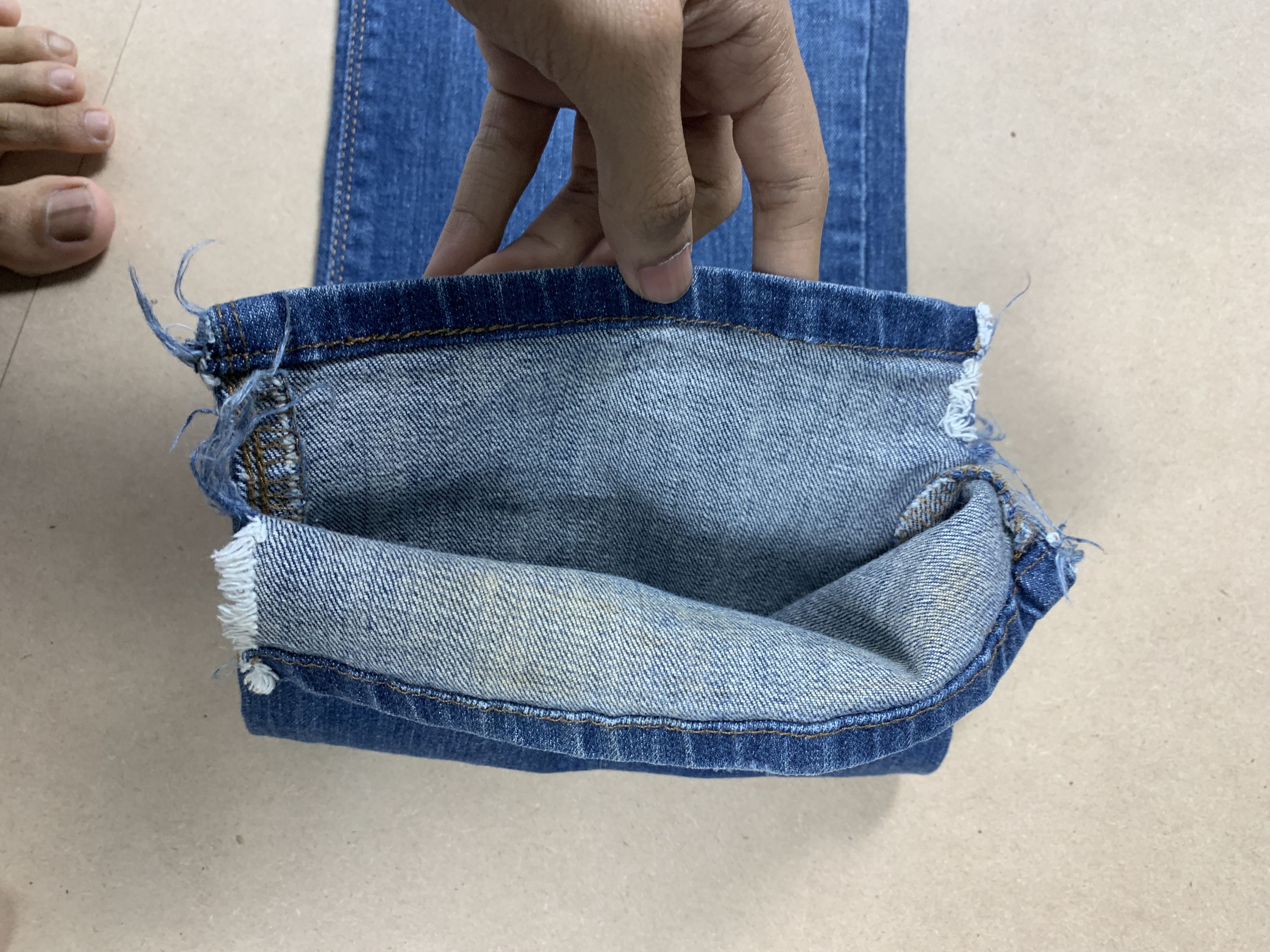 Levi's Vintage Levis 525 Straight Cut Distressed Faded Blue Jeans Size 32" / US 10 / IT 46 - 7 Thumbnail