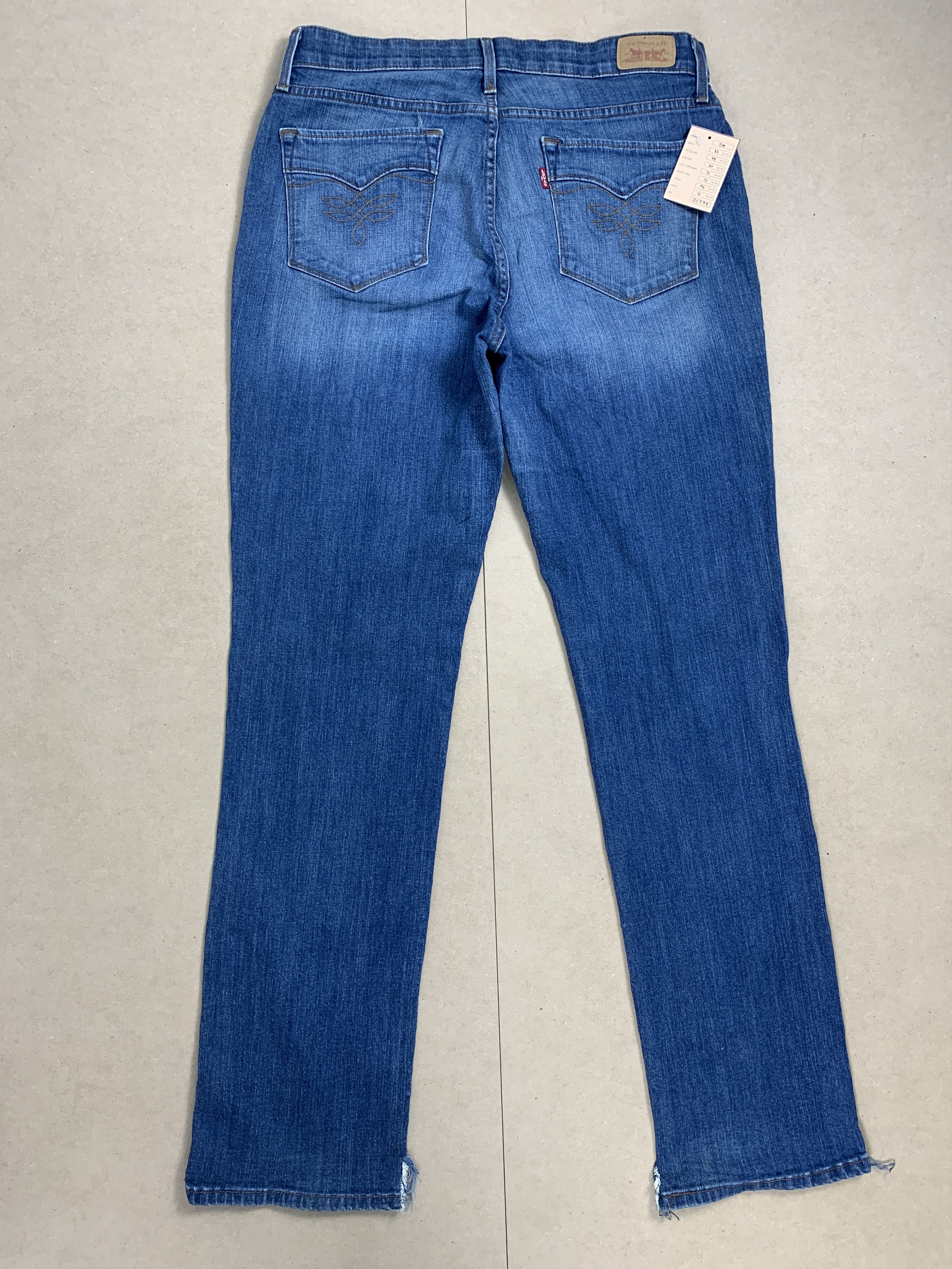 Levi's Vintage Levis 525 Straight Cut Distressed Faded Blue Jeans Size 32" / US 10 / IT 46 - 8 Thumbnail