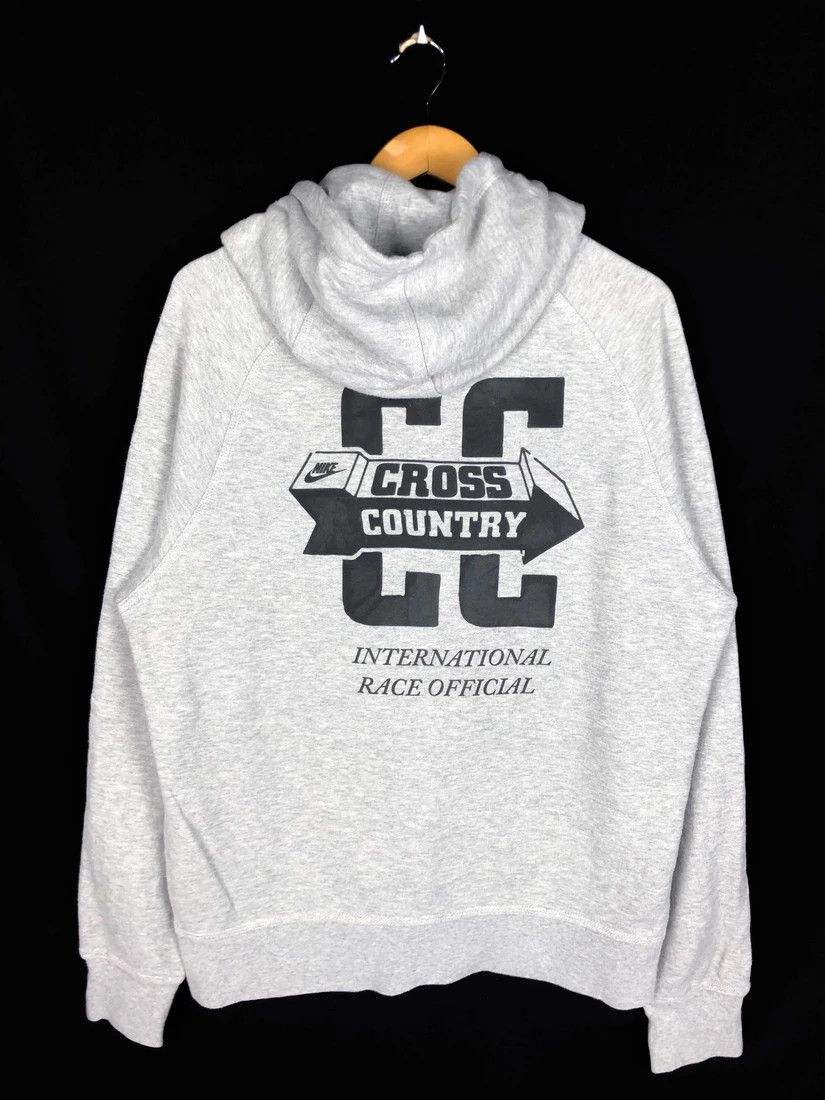 Nike Vintage Nike Cross Country Hoodie Sweatshirt Size US XL / EU 56 / 4 - 1 Thumbnail