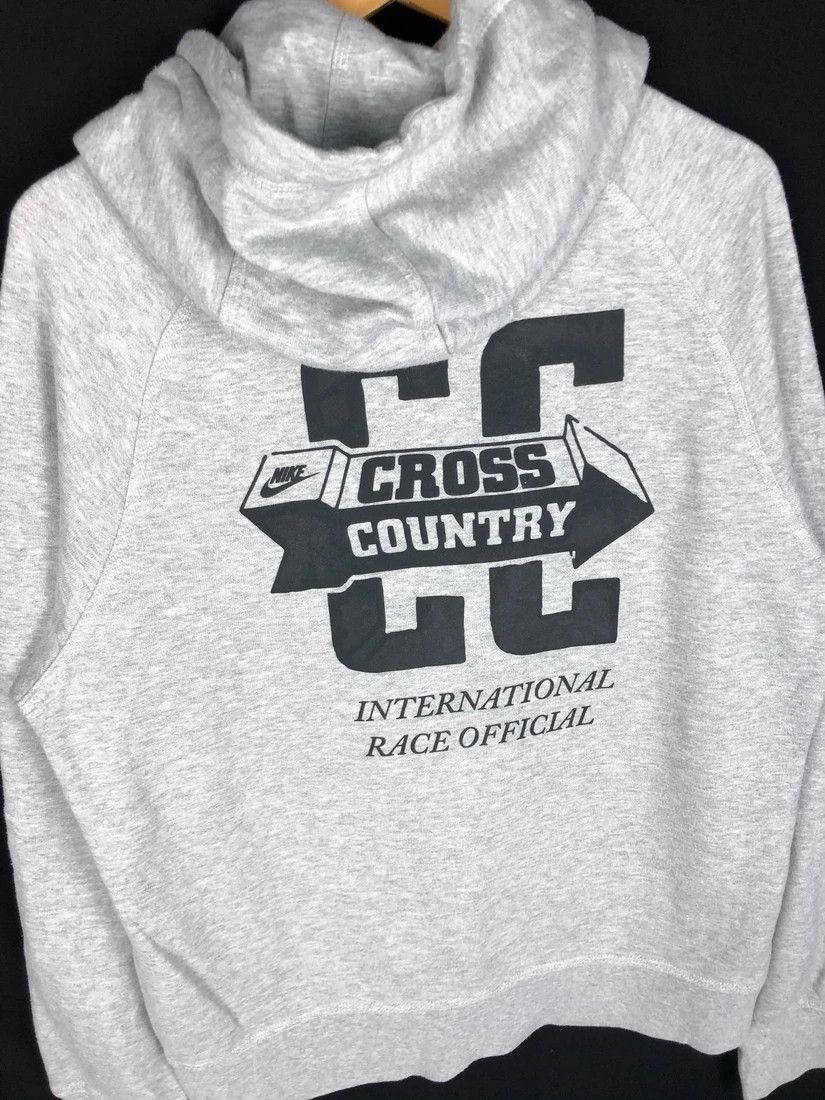 Nike Vintage Nike Cross Country Hoodie Sweatshirt Size US XL / EU 56 / 4 - 4 Thumbnail
