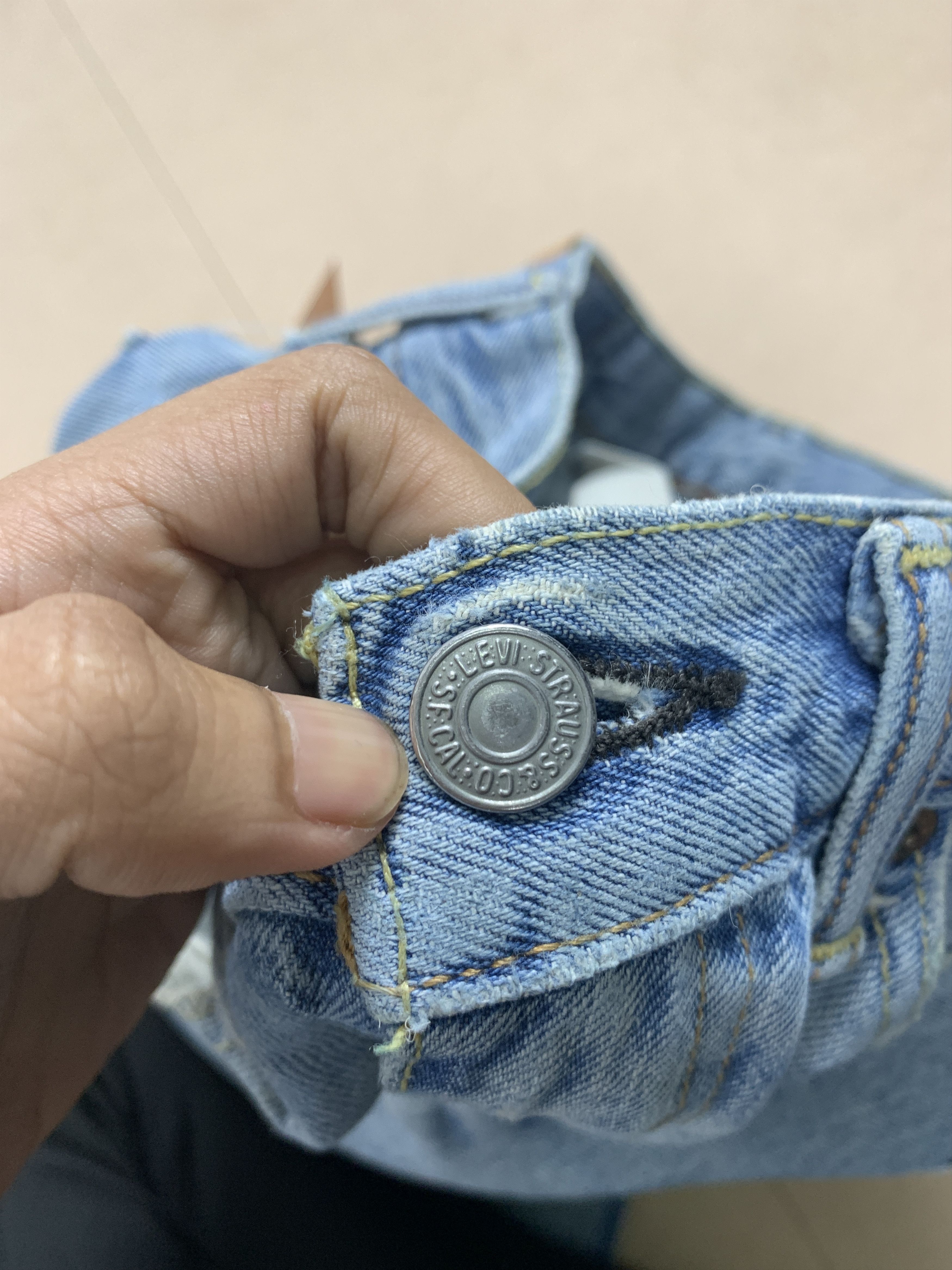 Levi's Vintage LEVI'S 510 Straight Cut Faded Jeans P0185 Size US 29 - 21 Thumbnail