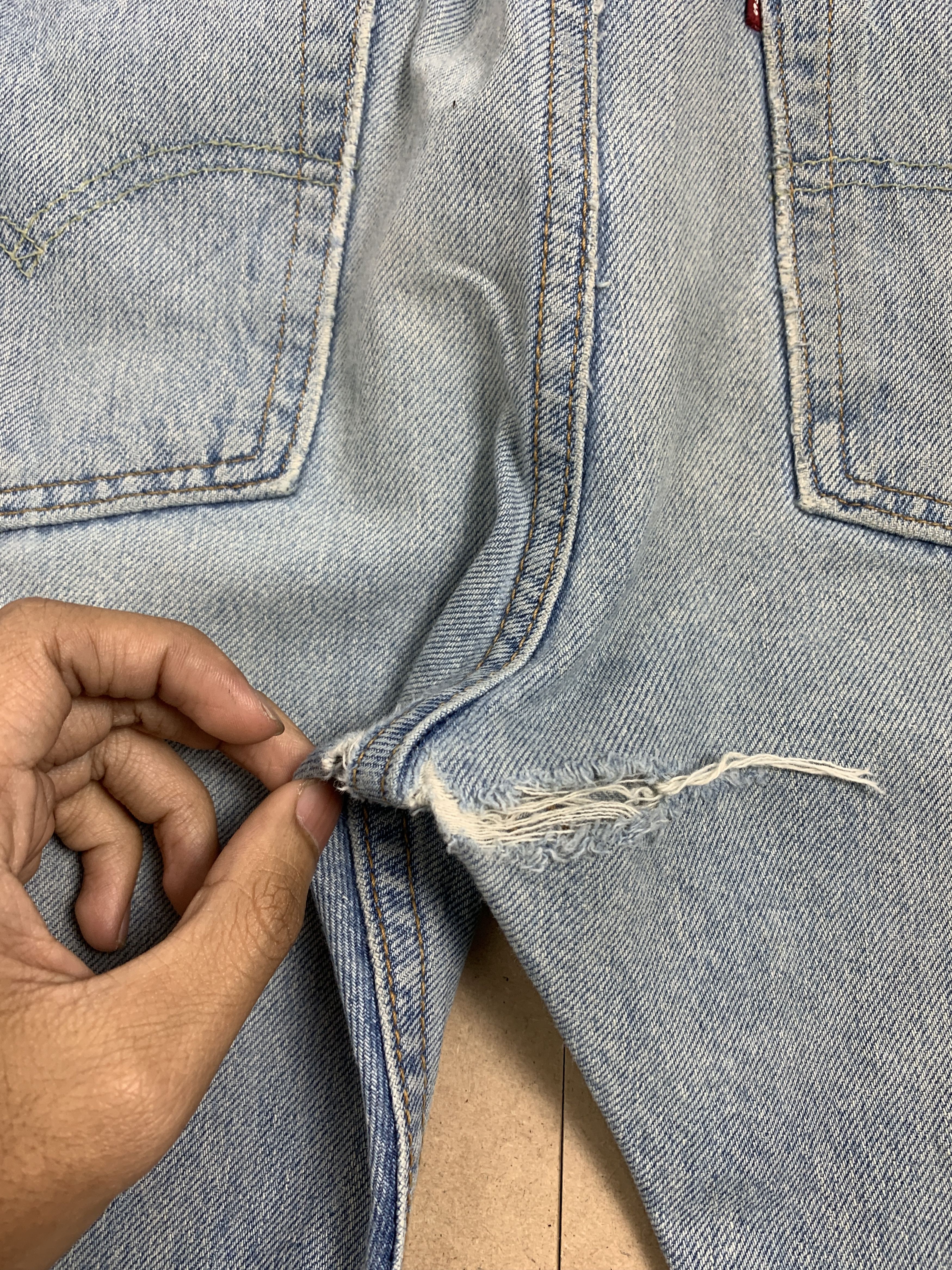 Levi's Vintage LEVI'S 510 Straight Cut Faded Jeans P0185 Size US 29 - 8 Thumbnail