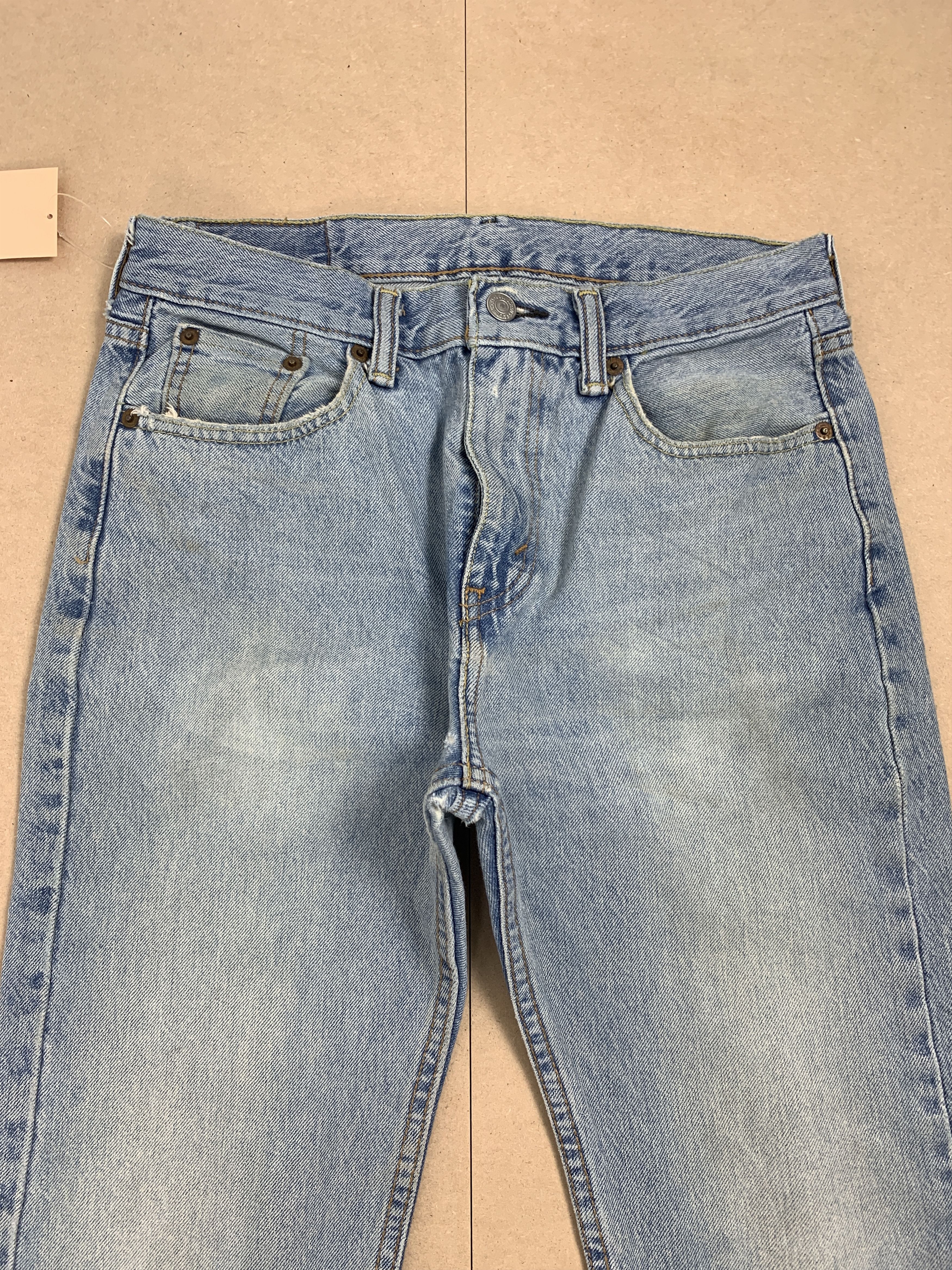 Levi's Vintage LEVI'S 510 Straight Cut Faded Jeans P0185 Size US 29 - 2 Thumbnail