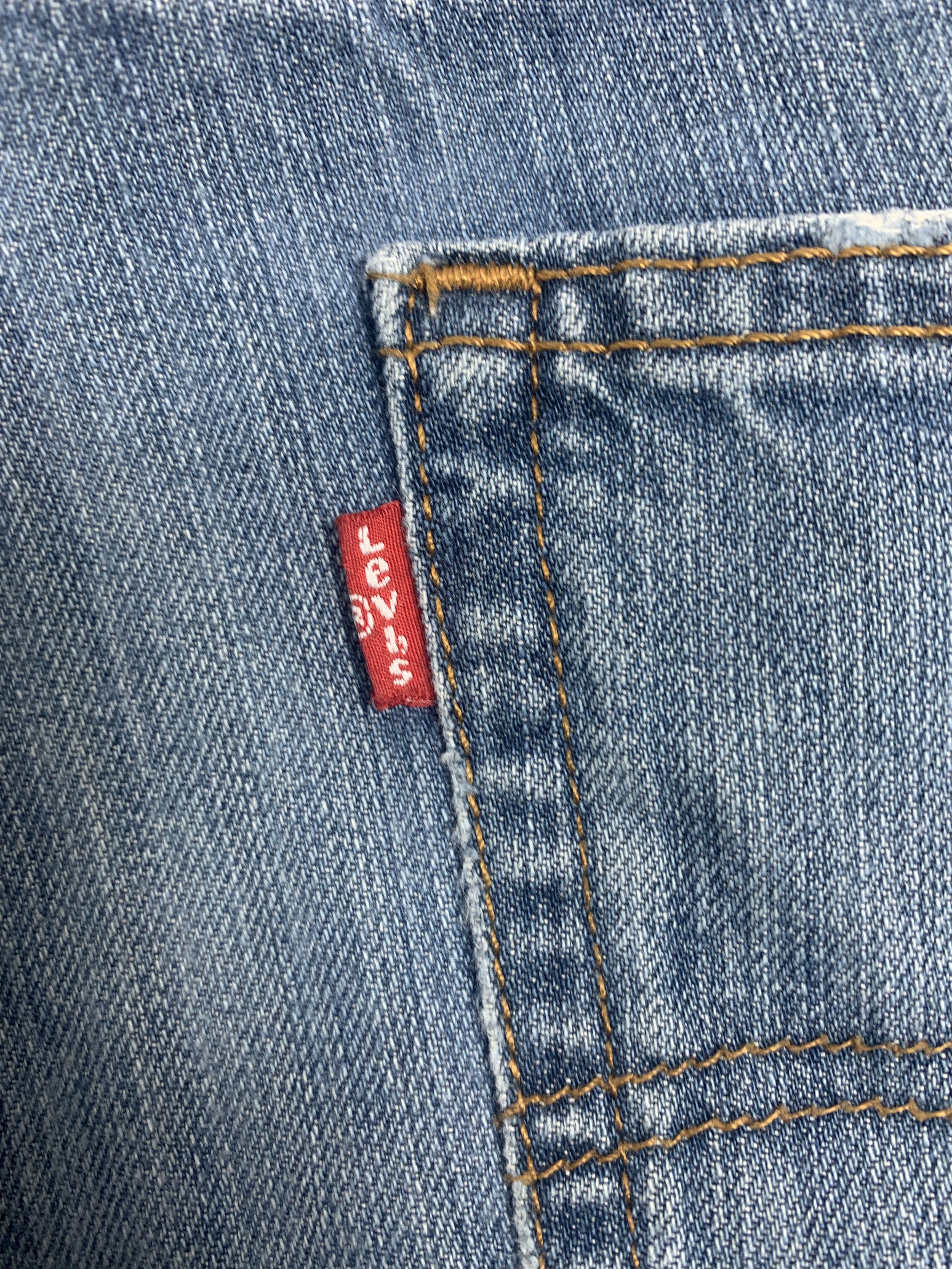 Levi's × Vintage Vintage Levis 559 Straight Cut Faded Blue Jeans Size US 42 / EU 58 - 11 Thumbnail