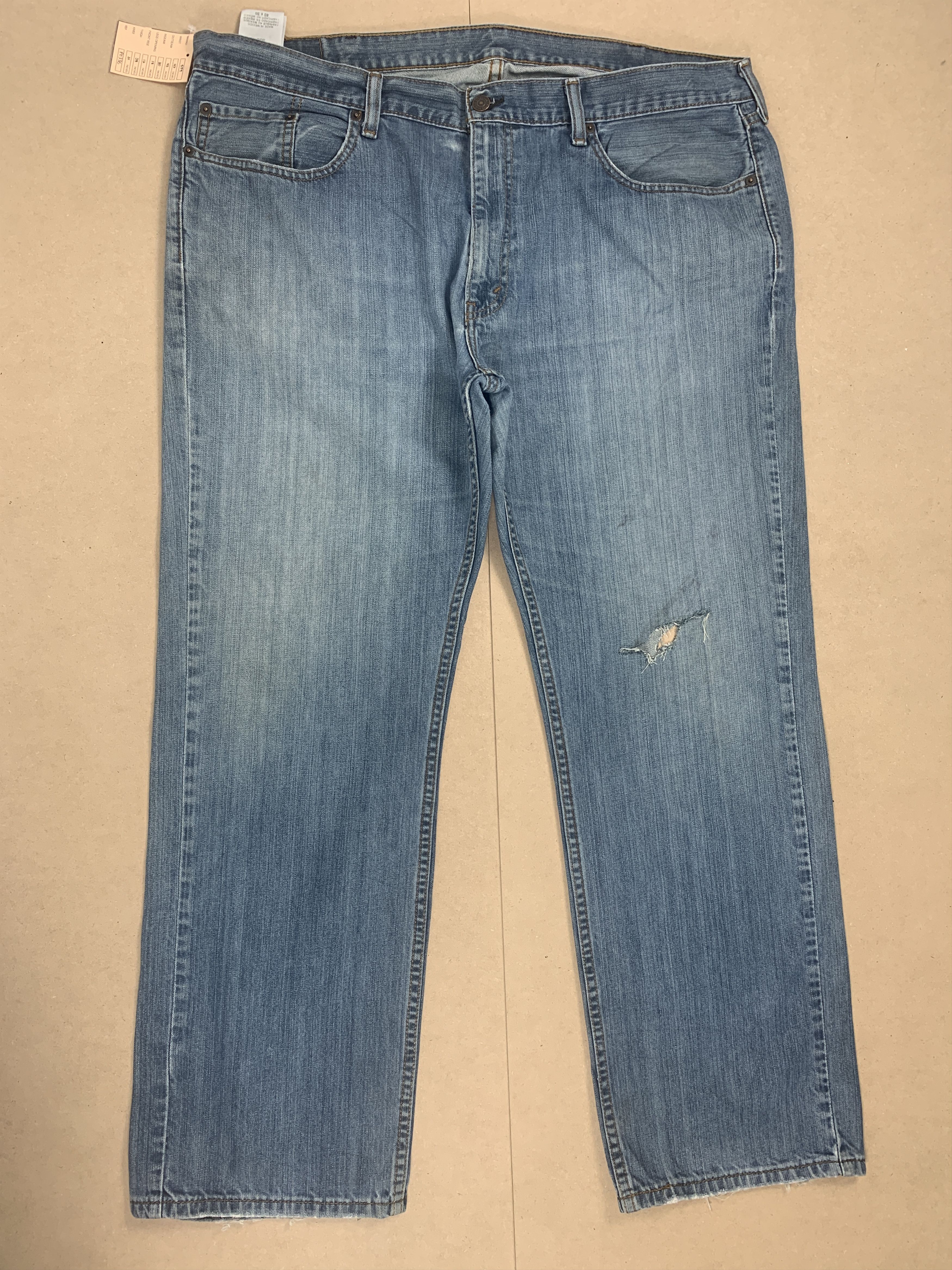 Levi's × Vintage Vintage Levis 559 Straight Cut Faded Blue Jeans Size US 42 / EU 58 - 1 Thumbnail
