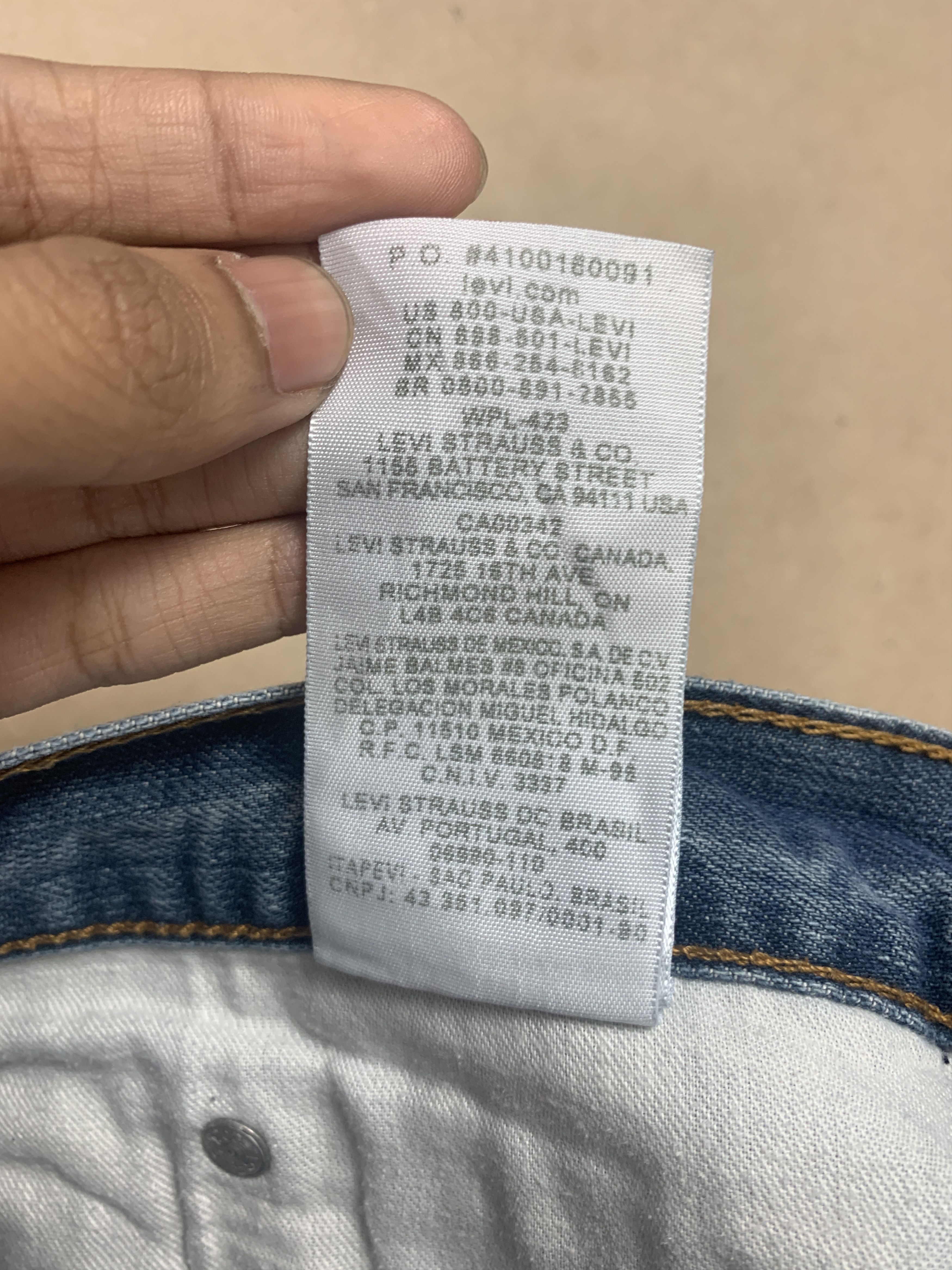 Levi's × Vintage Vintage Levis 559 Straight Cut Faded Blue Jeans Size US 42 / EU 58 - 16 Thumbnail
