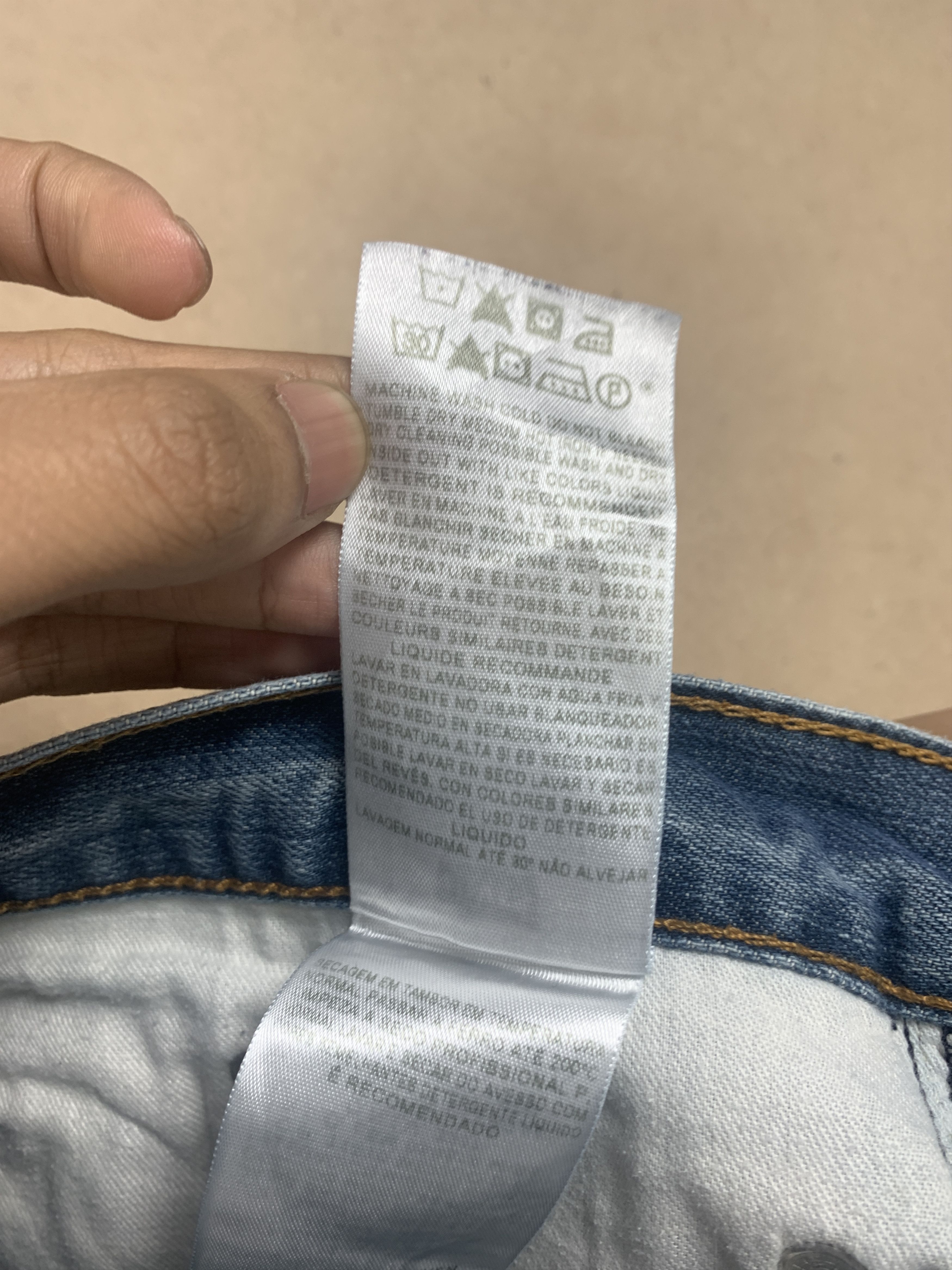 Levi's × Vintage Vintage Levis 559 Straight Cut Faded Blue Jeans Size US 42 / EU 58 - 14 Thumbnail